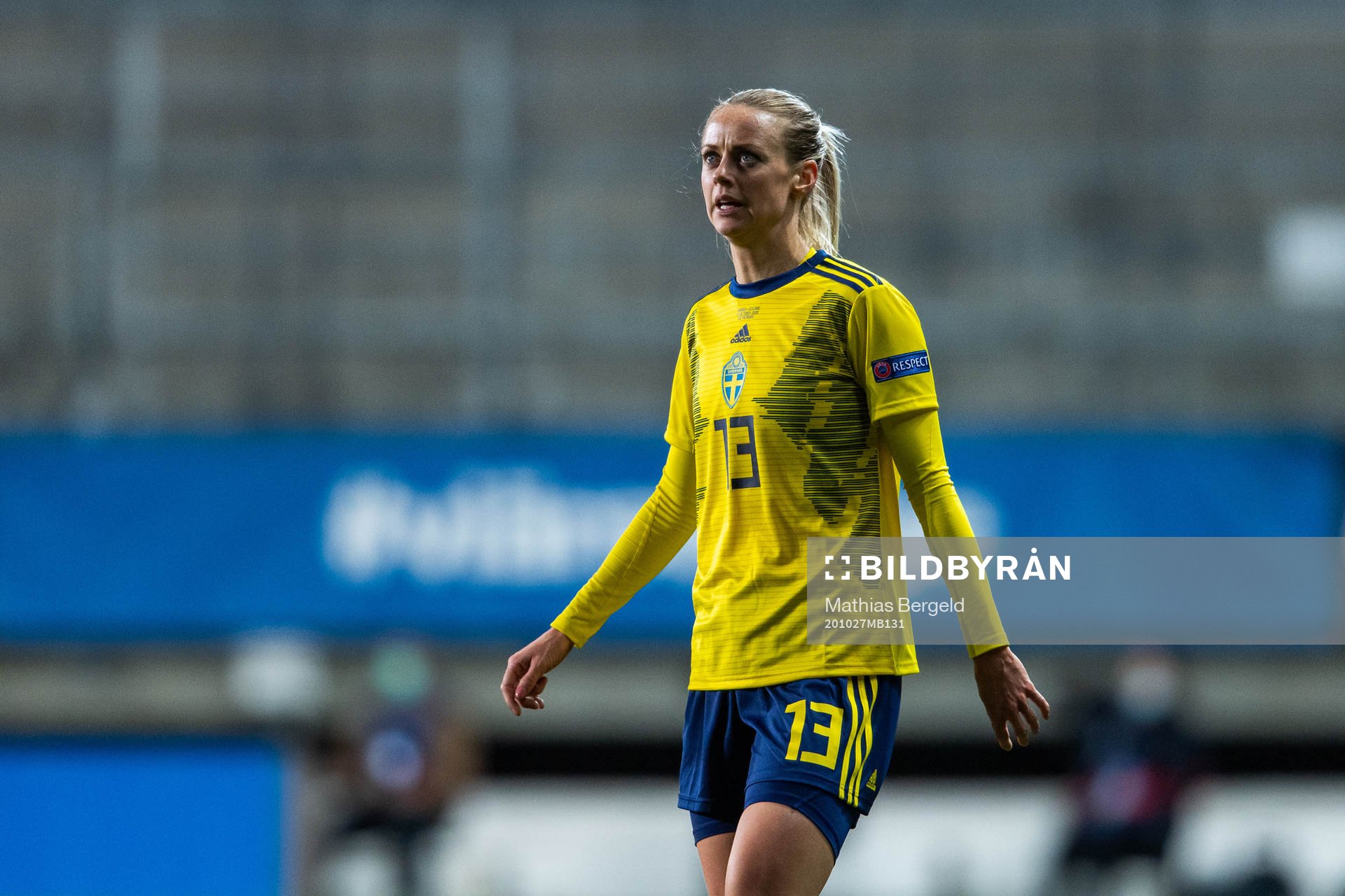 Amanda Ilestedt of Sweden
