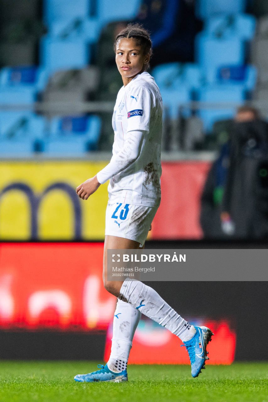 Sveindís Jane Jónsdóttir of Iceland
