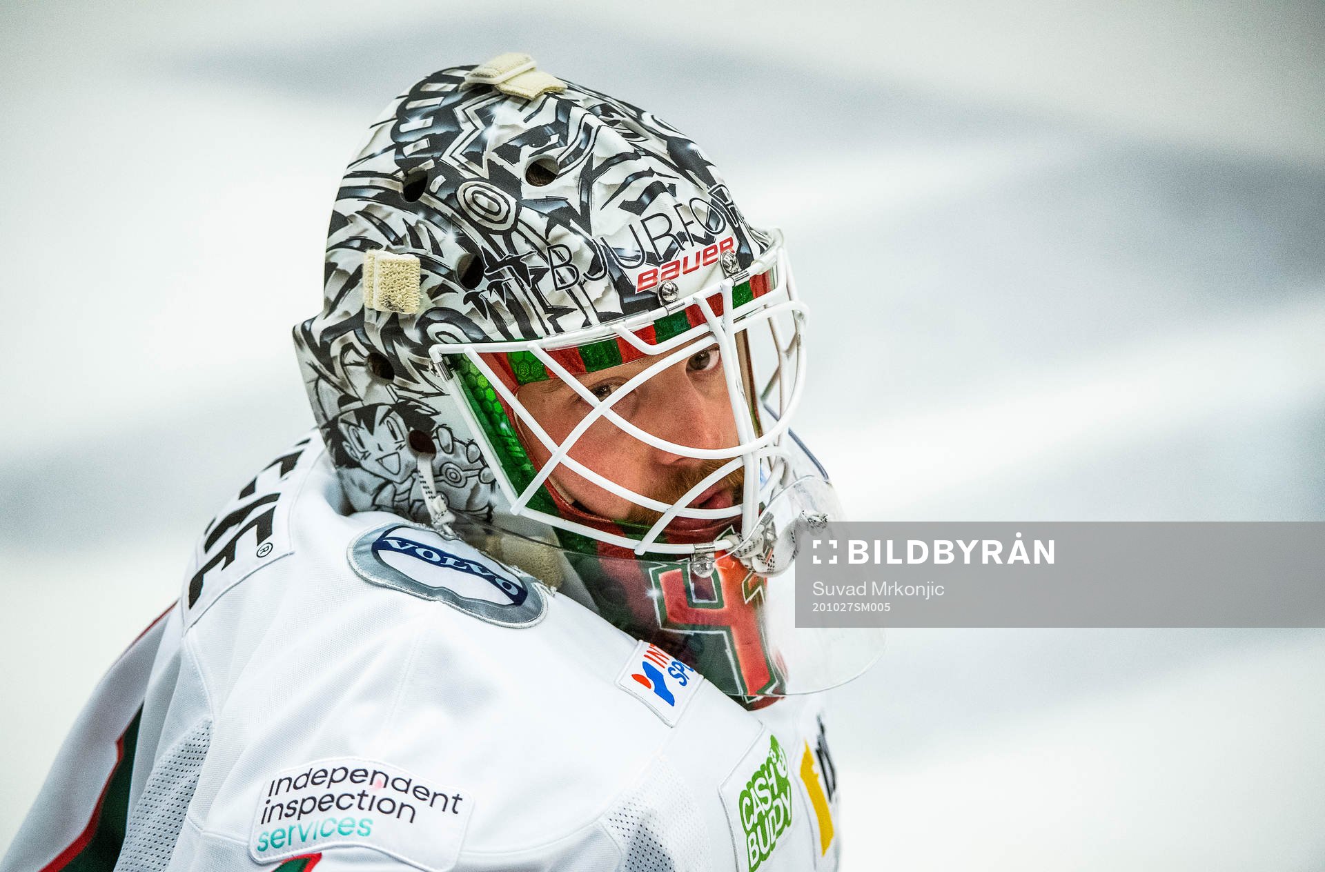 Frölundas målvakt Niklas Rubin