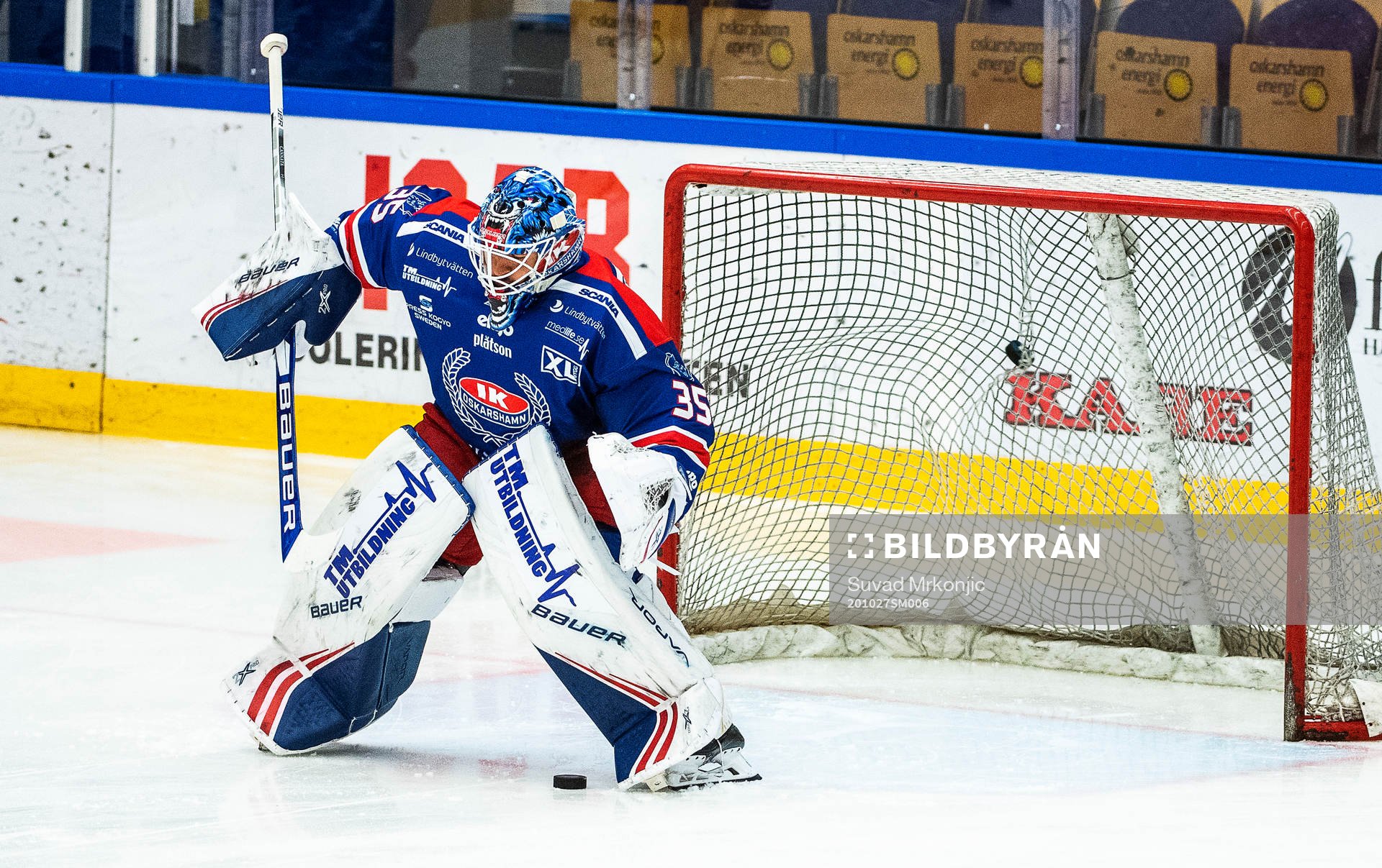Oskarshamns målvakt Joe Cannata