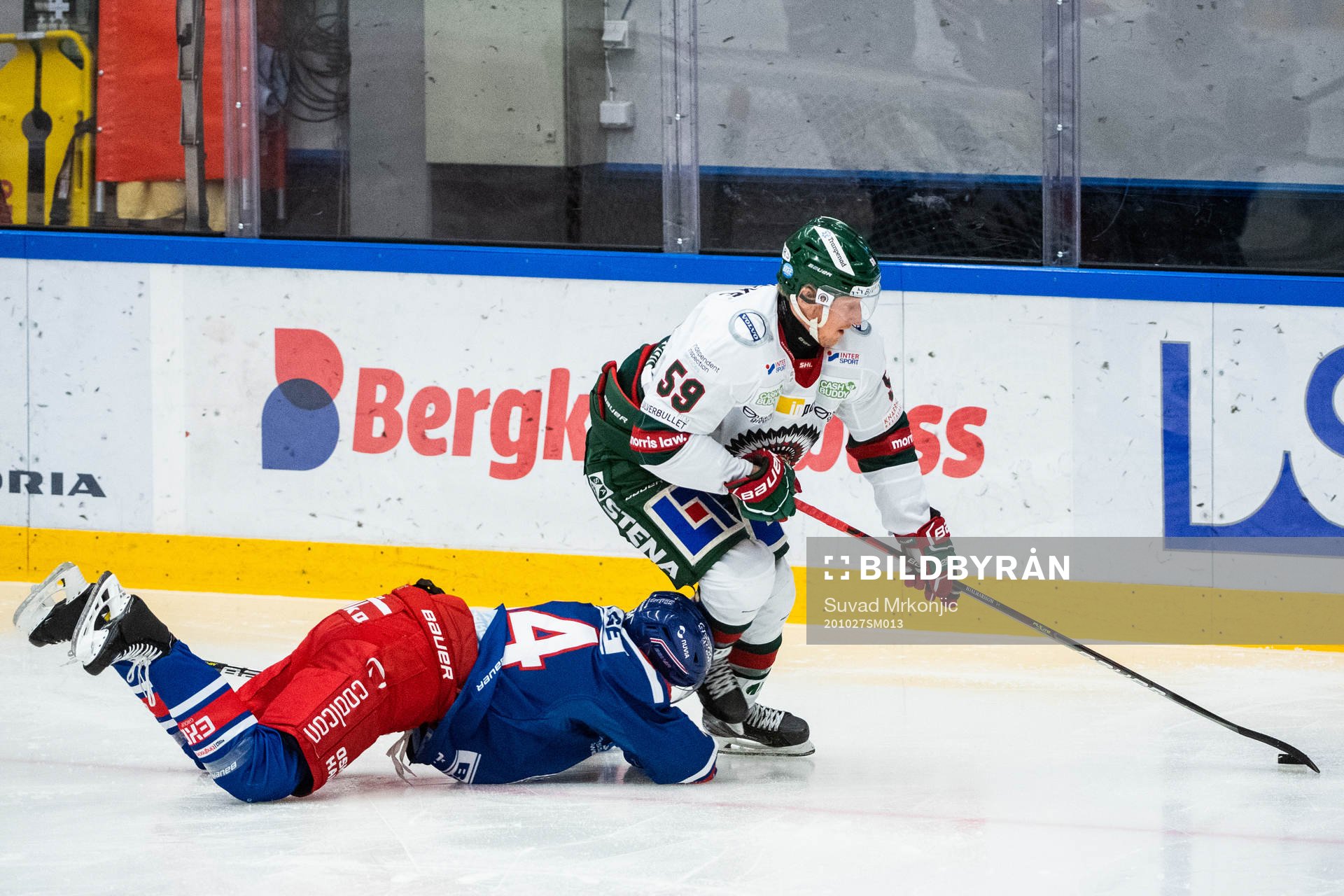 Frölundas Simon Hjalmarsson och Oskarshamns Philip