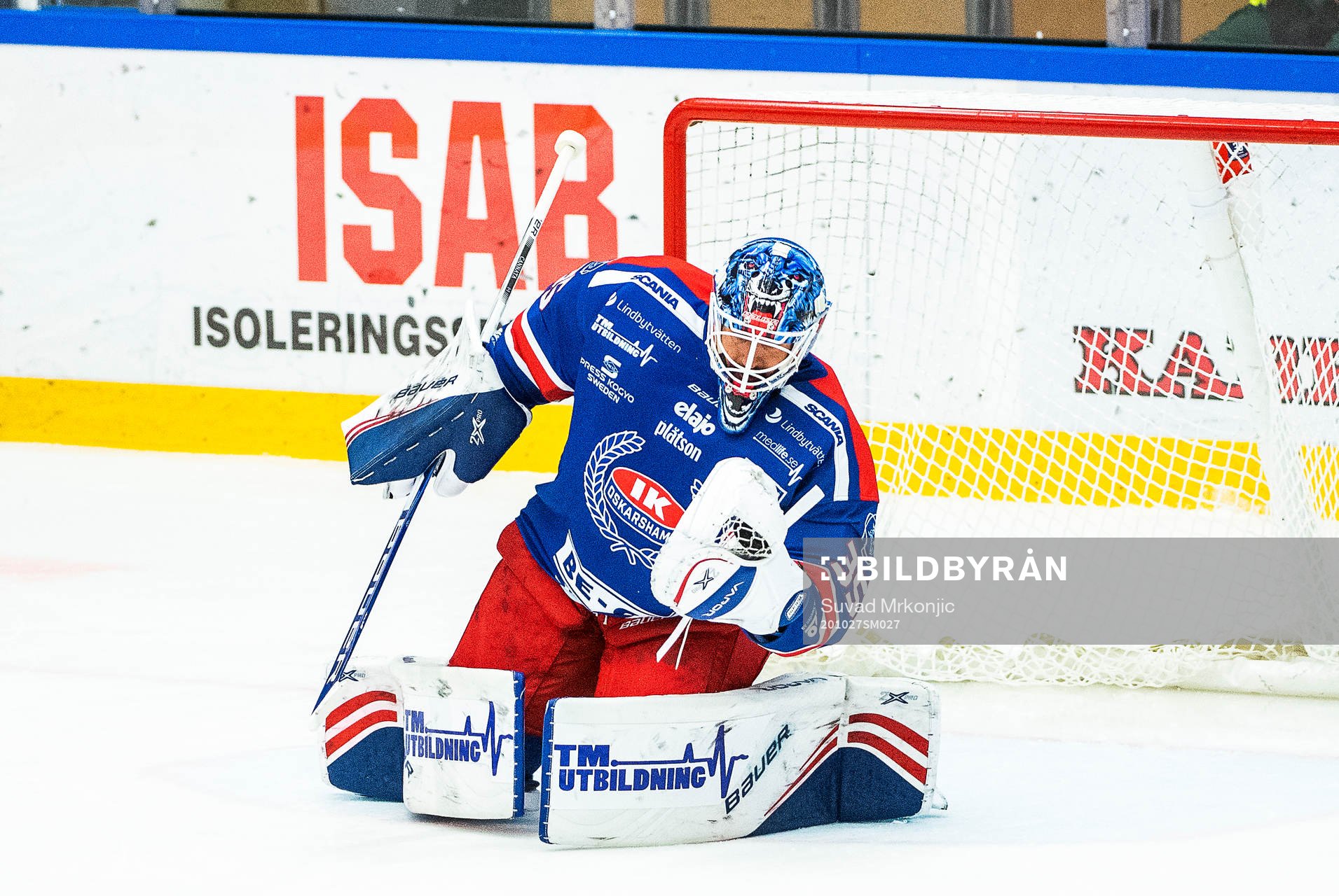 Oskarshamns målvakt Joe Cannata