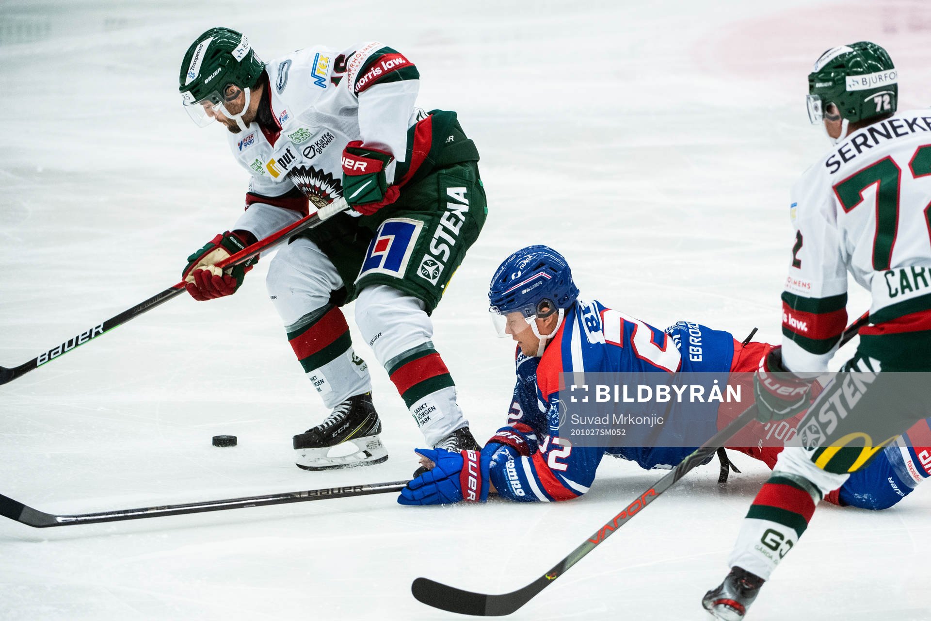 Frölundas Stefan Elliot och Oskarshamns John Dahlström