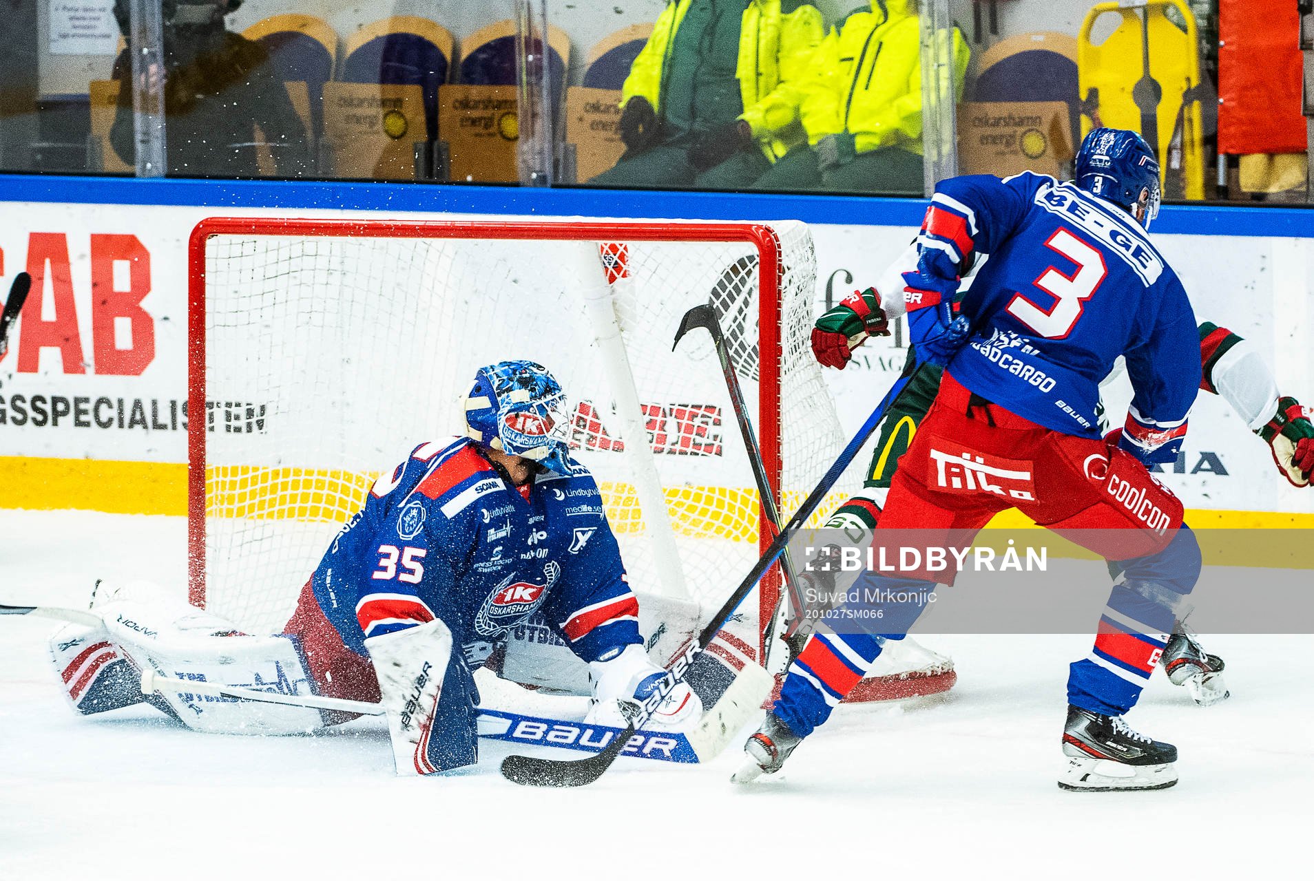 Oskarshamns målvakt Joe Cannata