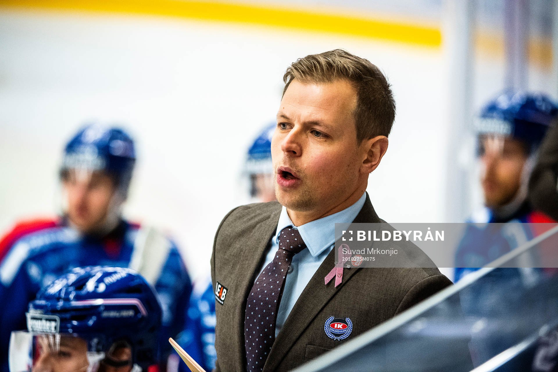 Oskarshamns tränare Martin Filander