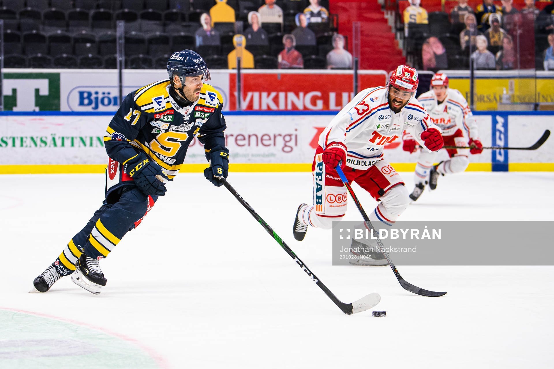 Södertäljes Evan Bouchard och Timrås Jeremy