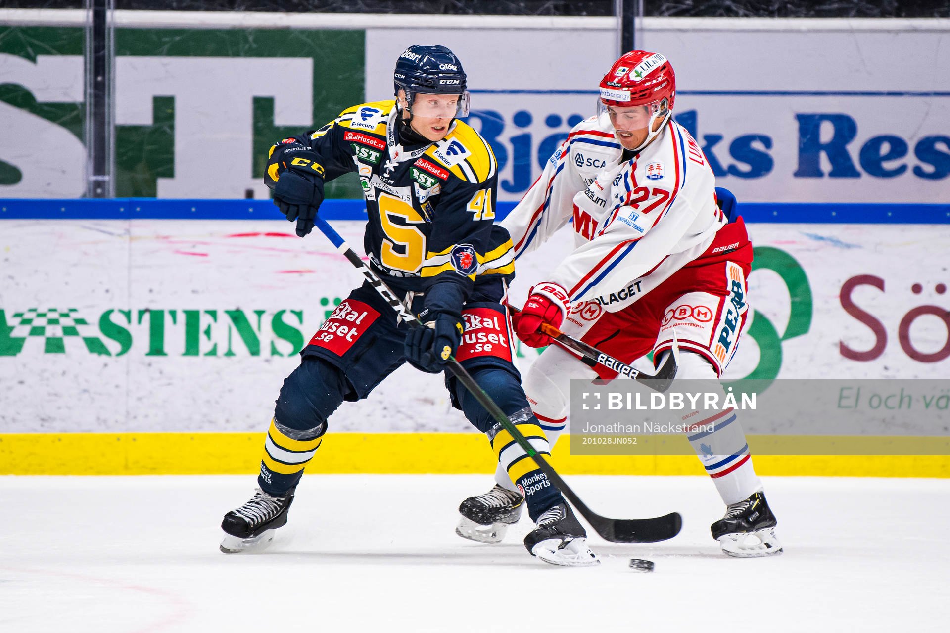 Södertäljes Alexander Falk och Timrås Isac Lundeström