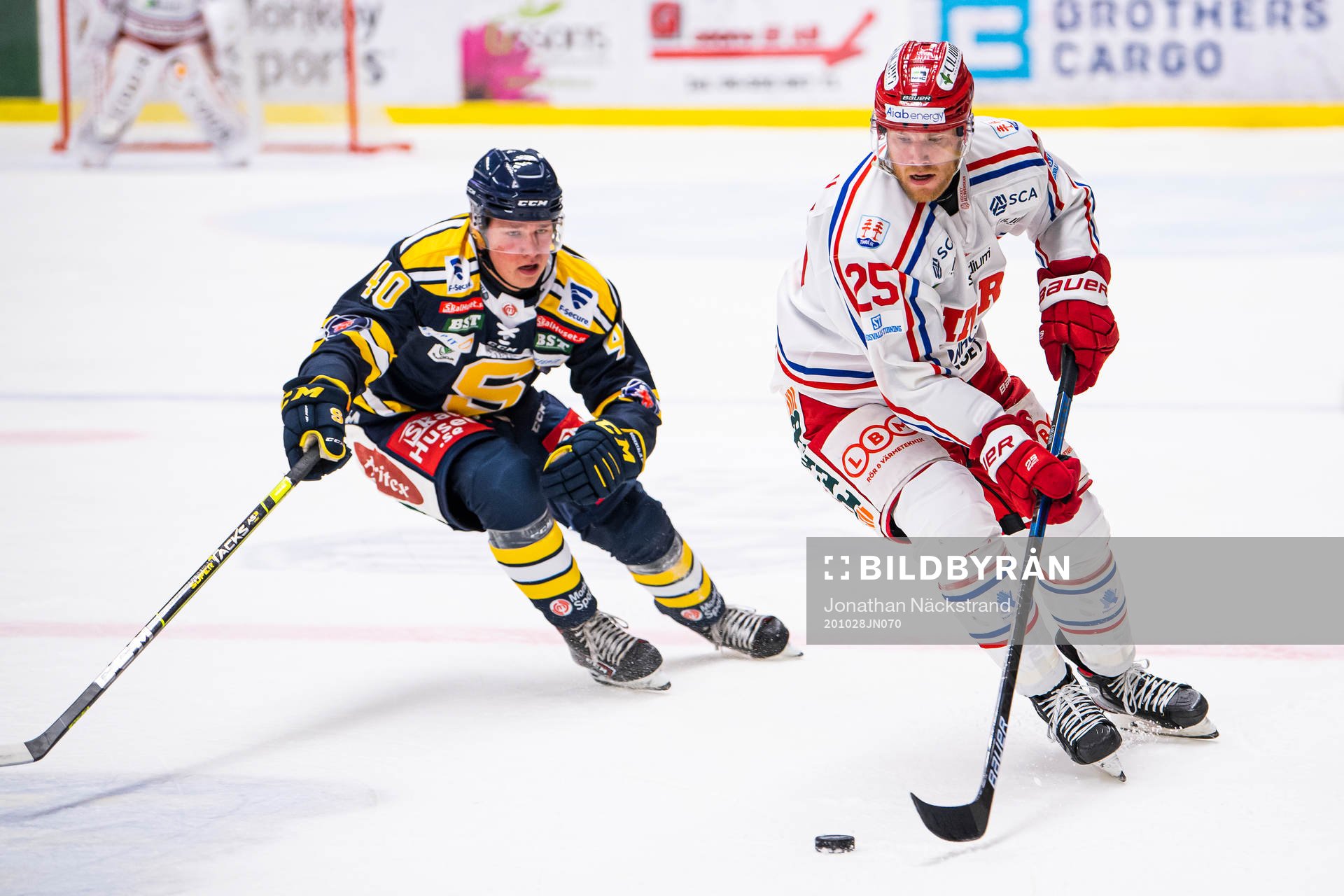 Timrås Jonathan Carlsson och Södertäljes Simon Andersson
