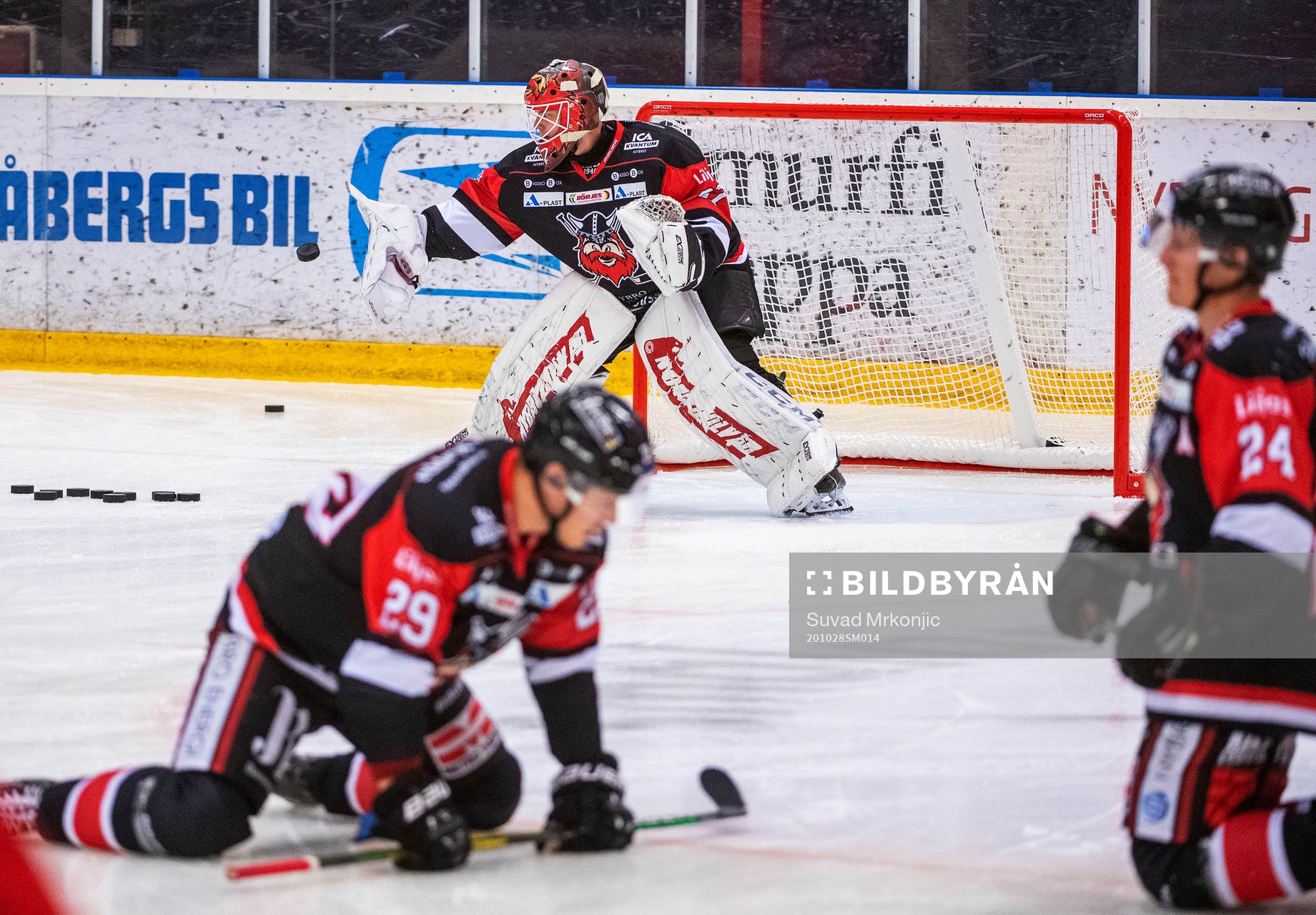 Nybros målvakt Robin Johansson