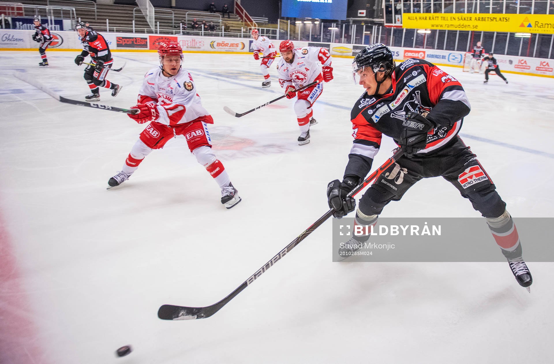 Nybros Otto Henell och Trojas Lukas Sjöblom