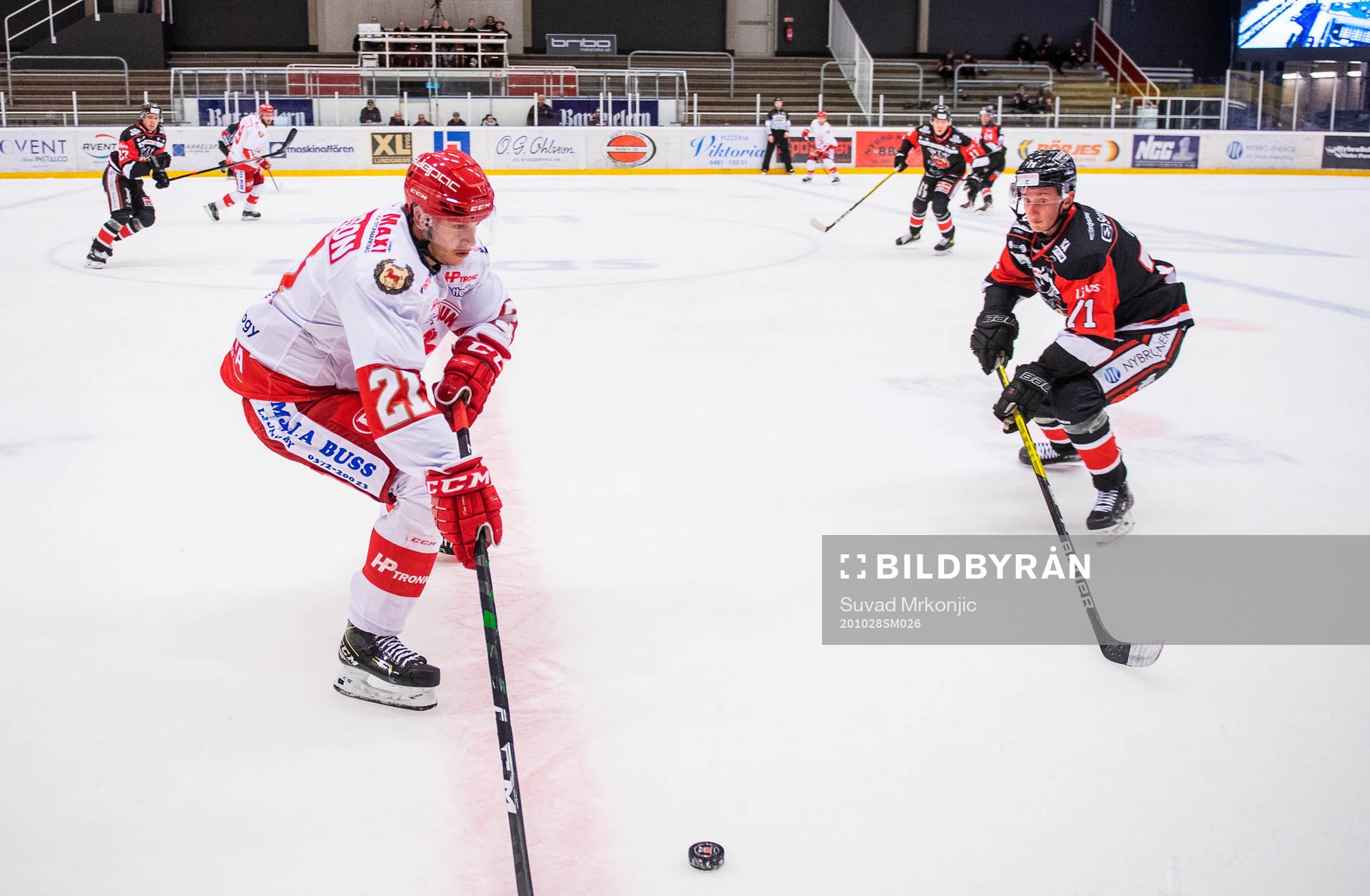 Nybros Kalle Hult och Trojas Karl Olofsson