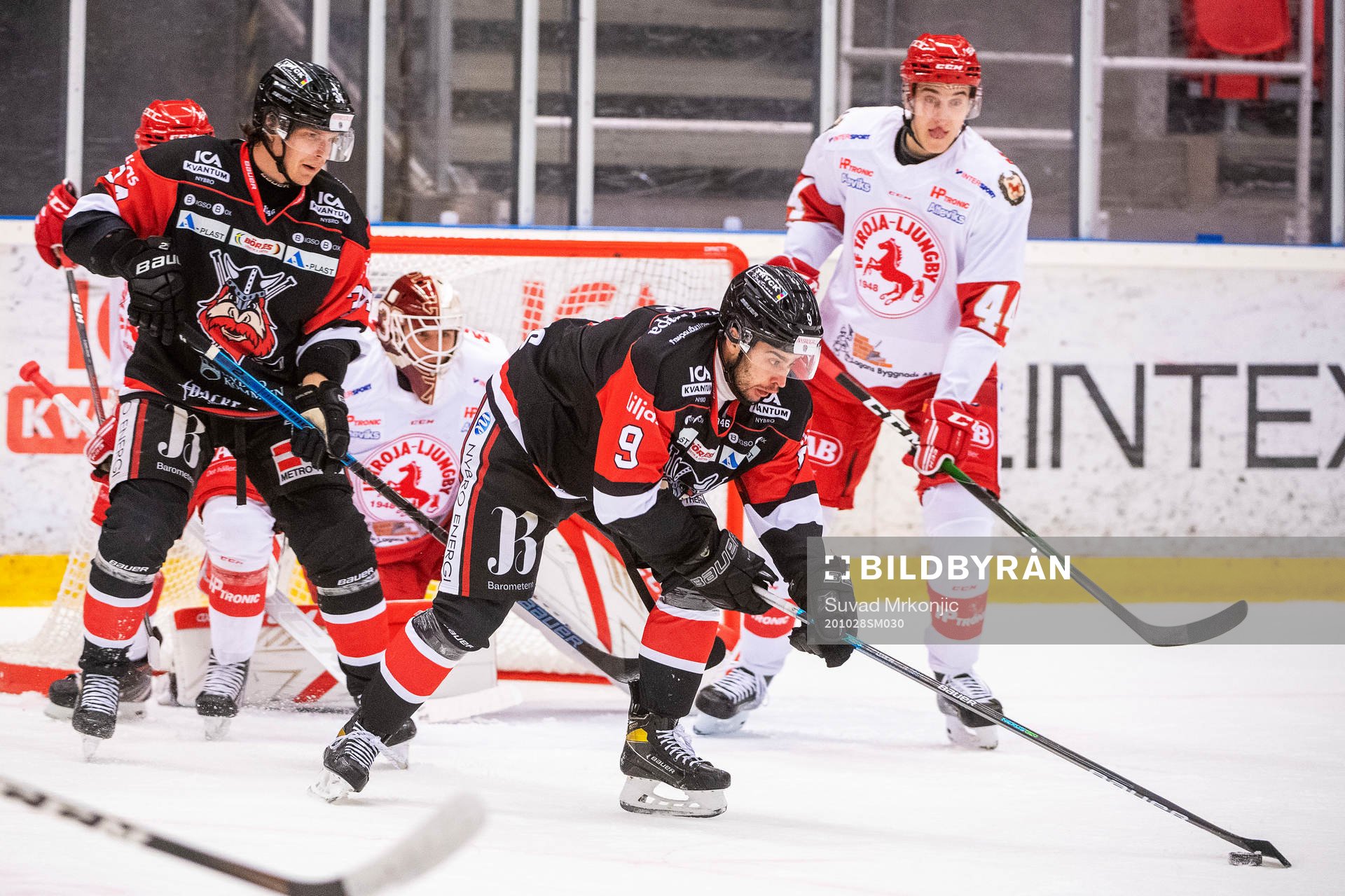 Nybros Ryker Leer och Trojas Martin Fransson