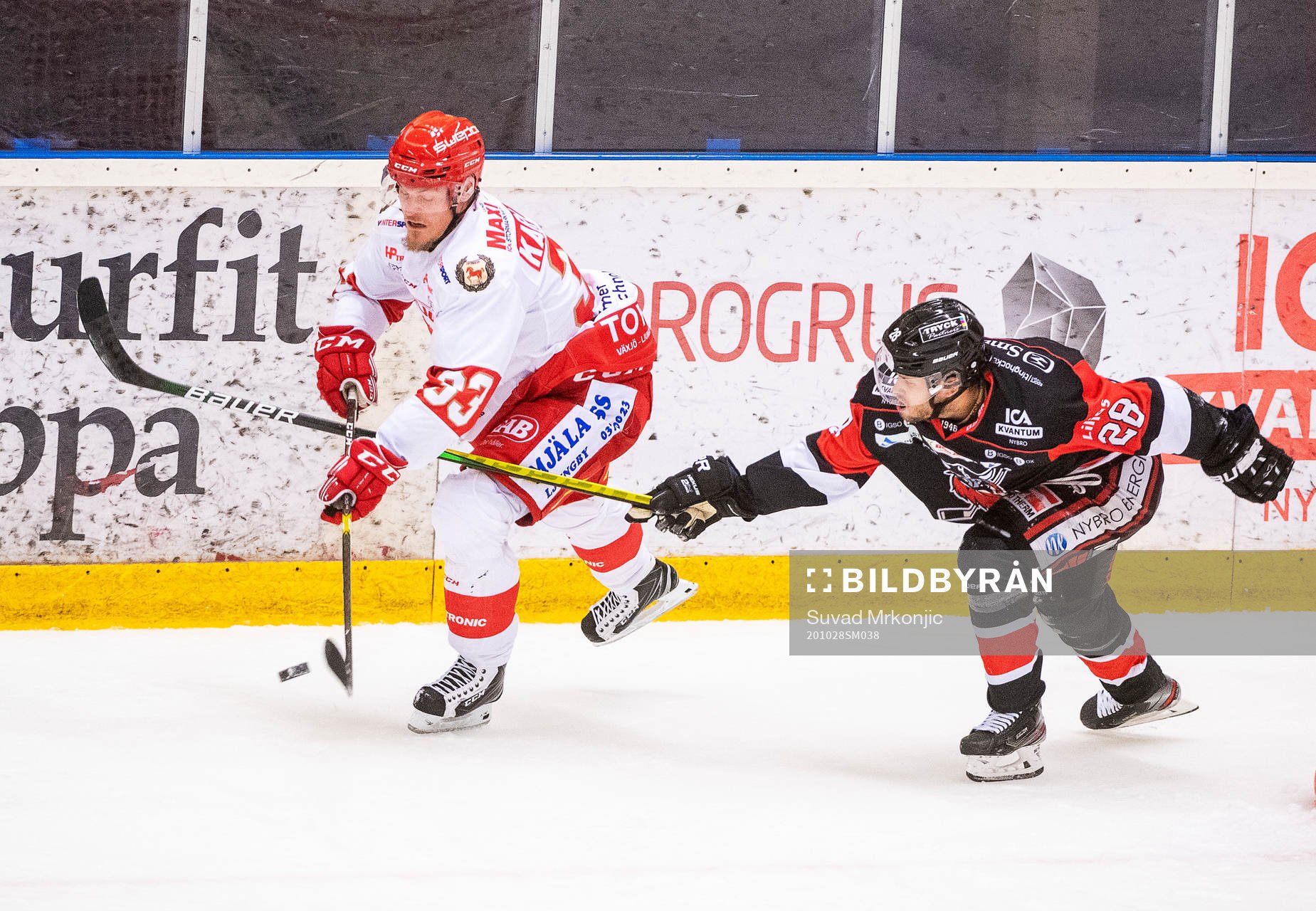 Nybros Sebastian Borg och Trojas Daniel Karlsson Thörnros
