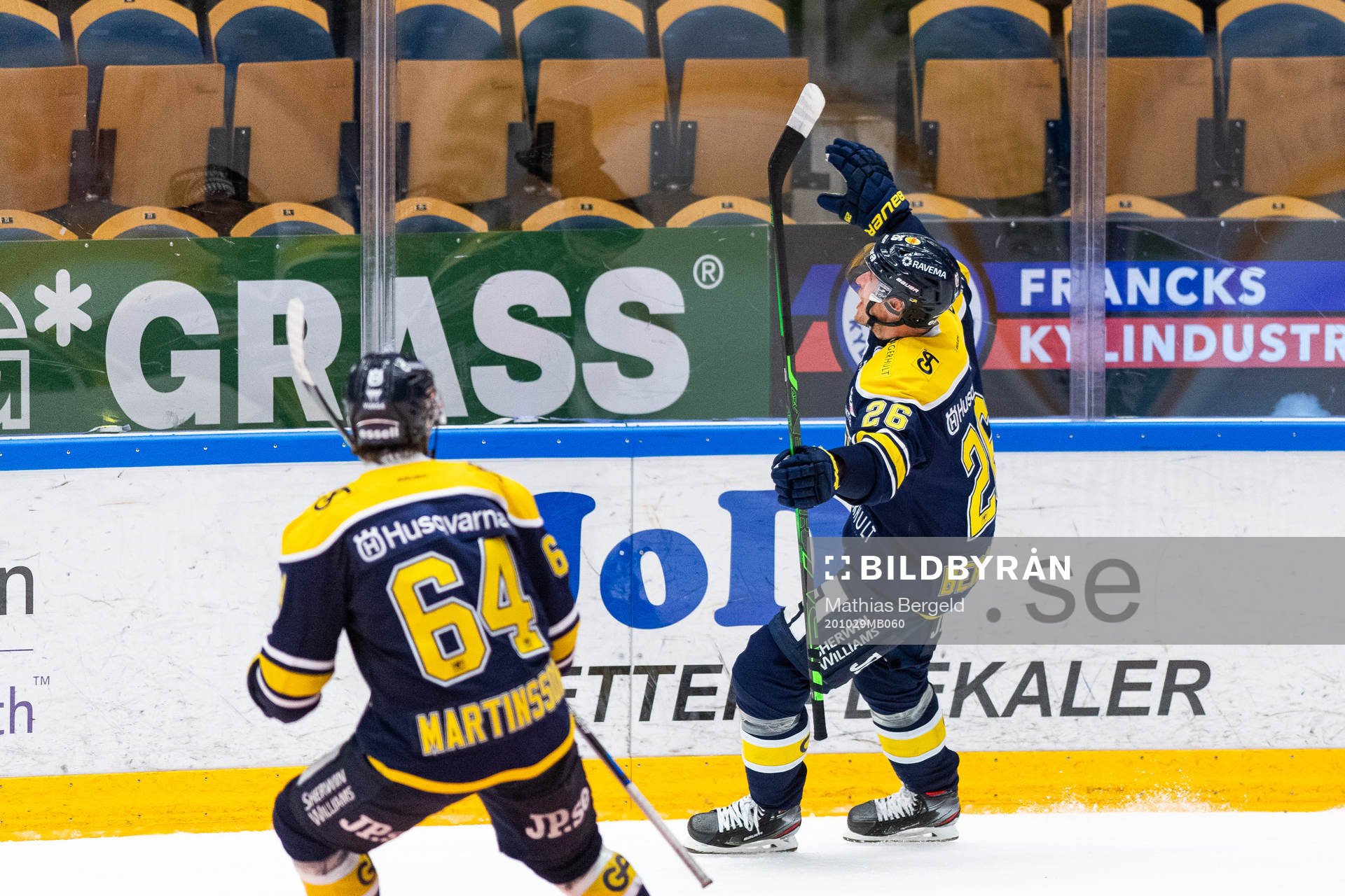 s Alexander Bergström jublar