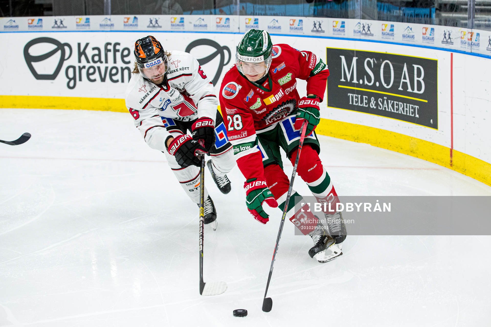 Örebros Stefan Warg och Frölundas Johan Sundström