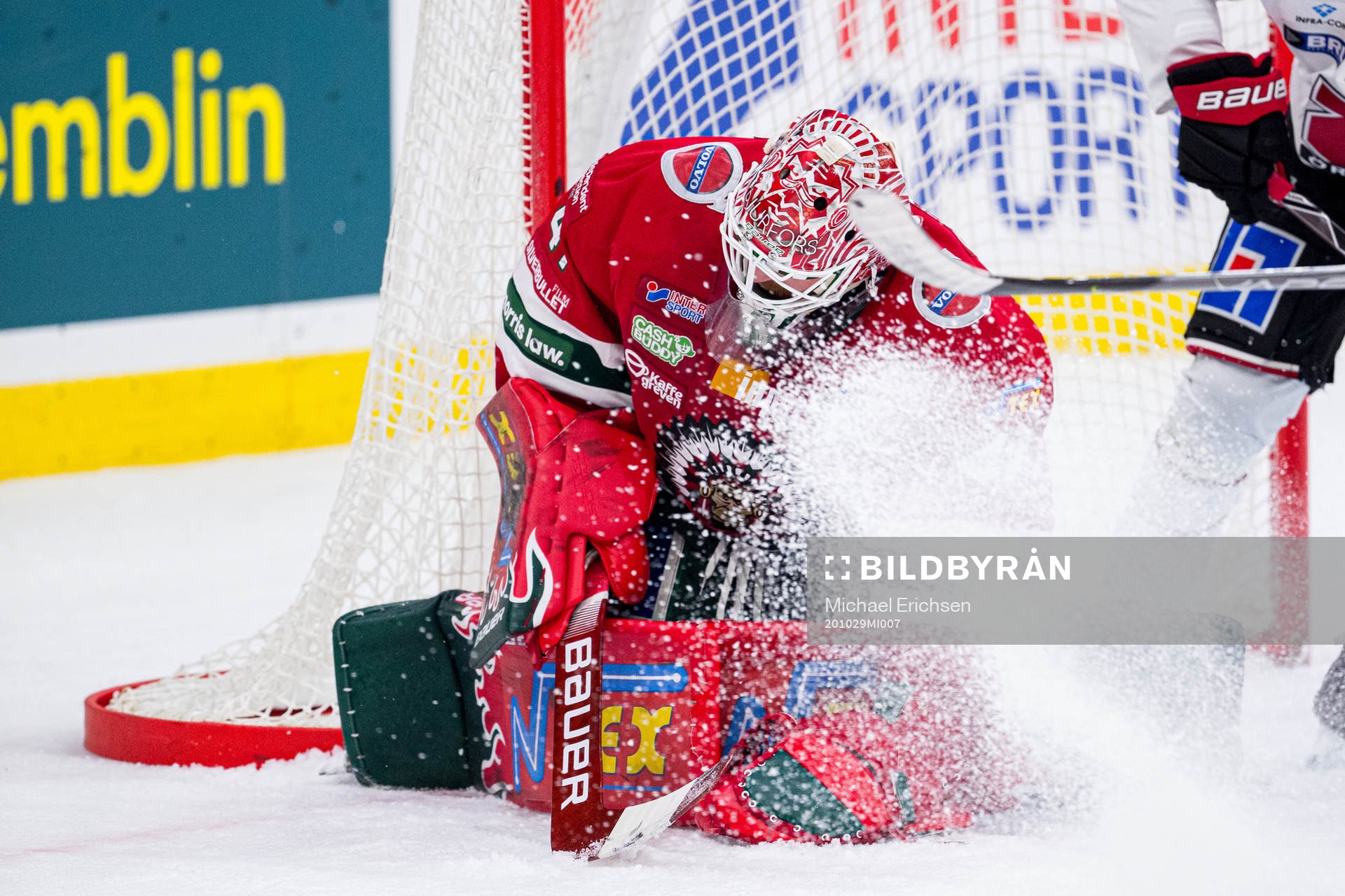 Frölundas målvakt Niklas Rubin