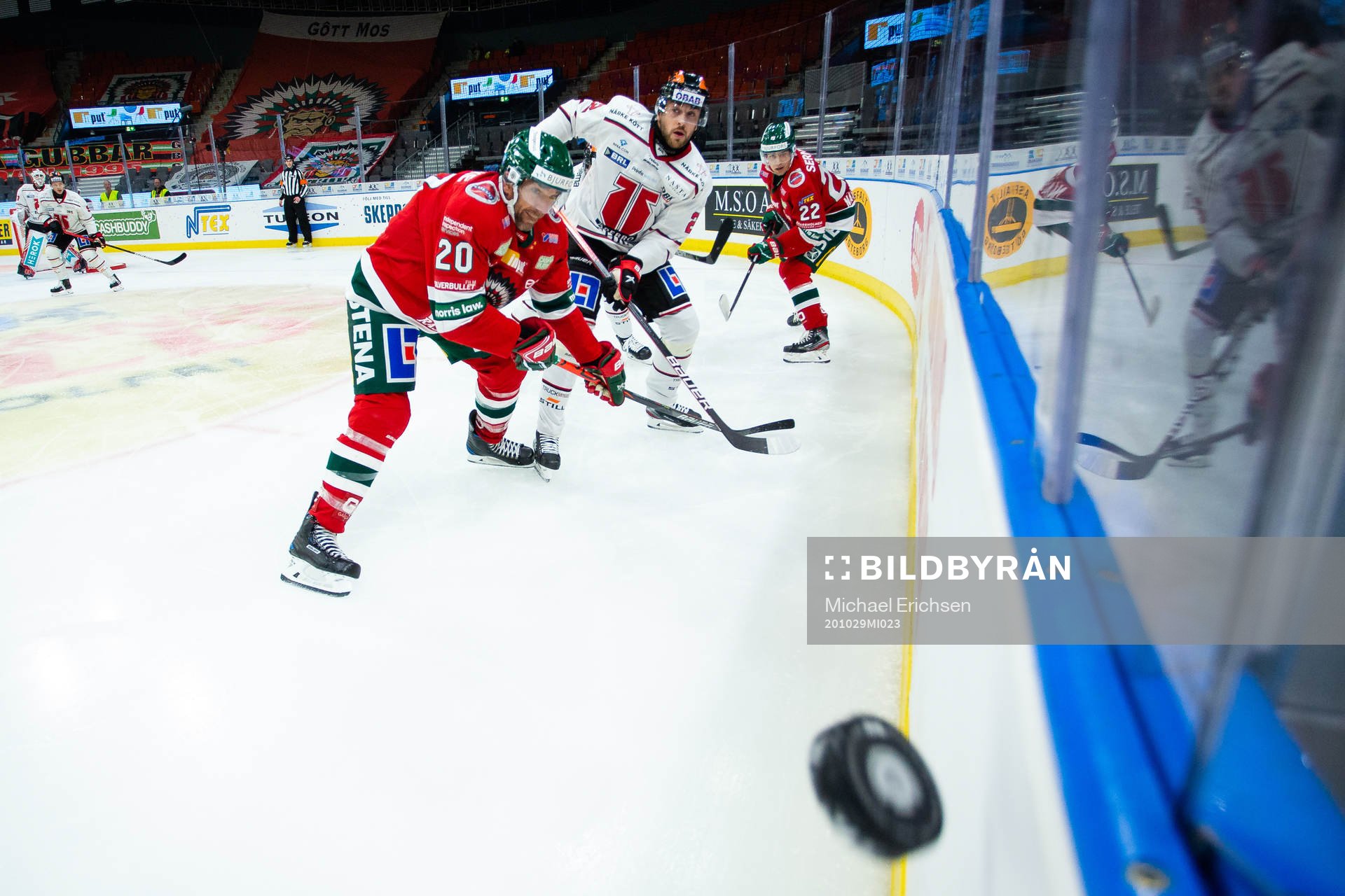 Frölundas Joel Lundqvist och Örebros Jonathan Andersson