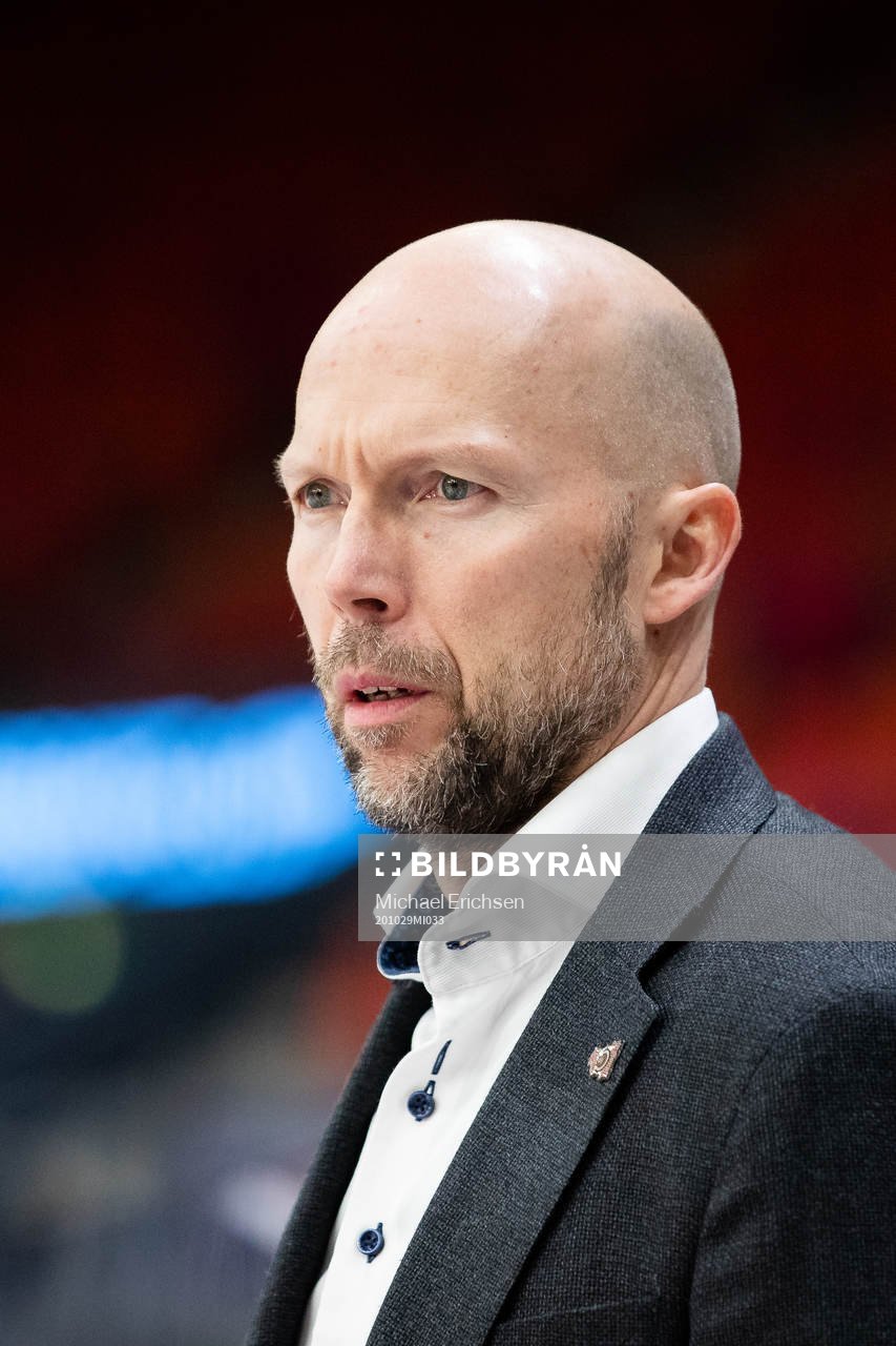 Frölundas assisterande tränare Anders Burström