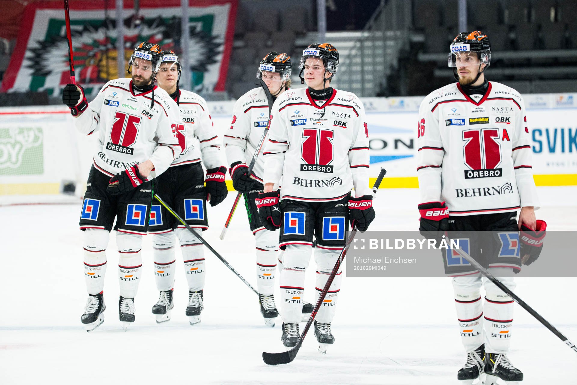 Örebros spelare deppar
