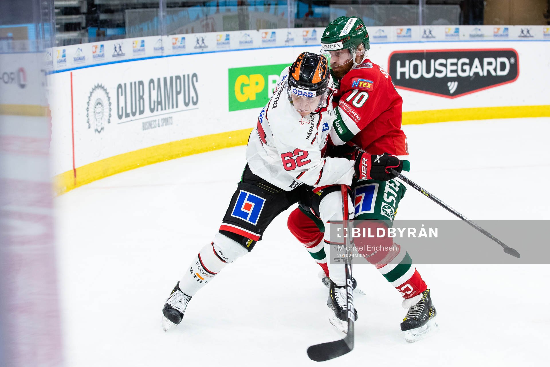 Örebros Robert Leino och Frölundas Jens Olsson