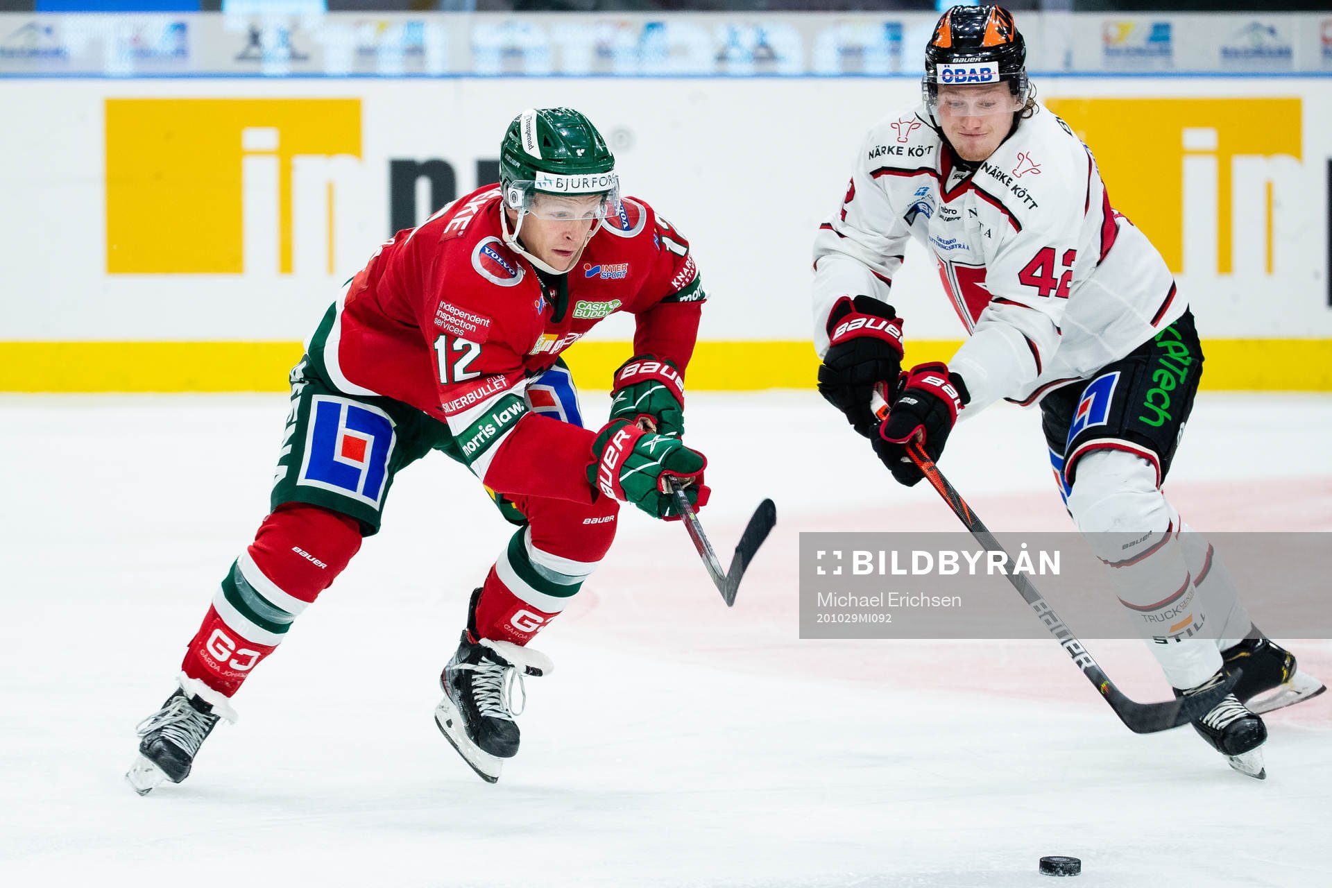 Frölundas Max Friberg och Örebros Robin Salo