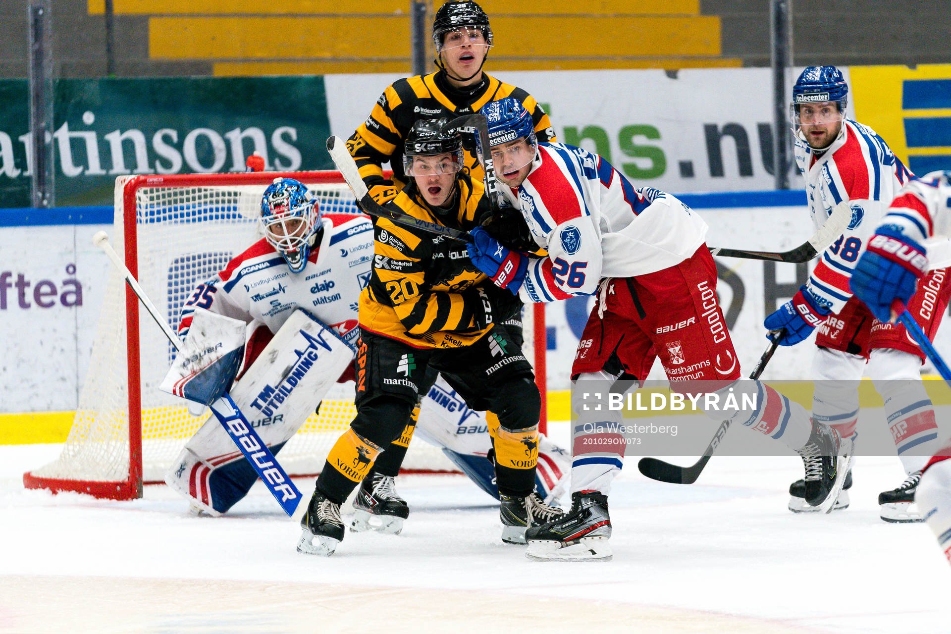 Skellefteås Kenneth Pappalardo Gulbrandsen och Oskarshamns