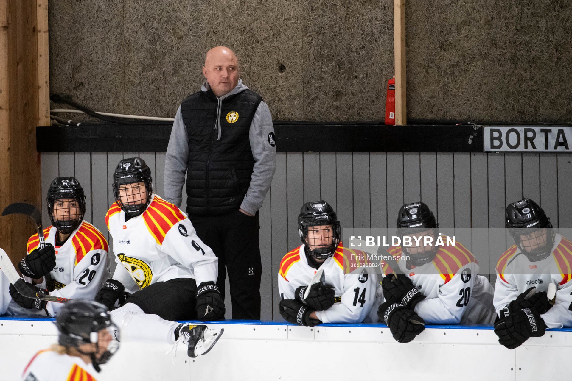 Brynäs tränare Henrik Glaas