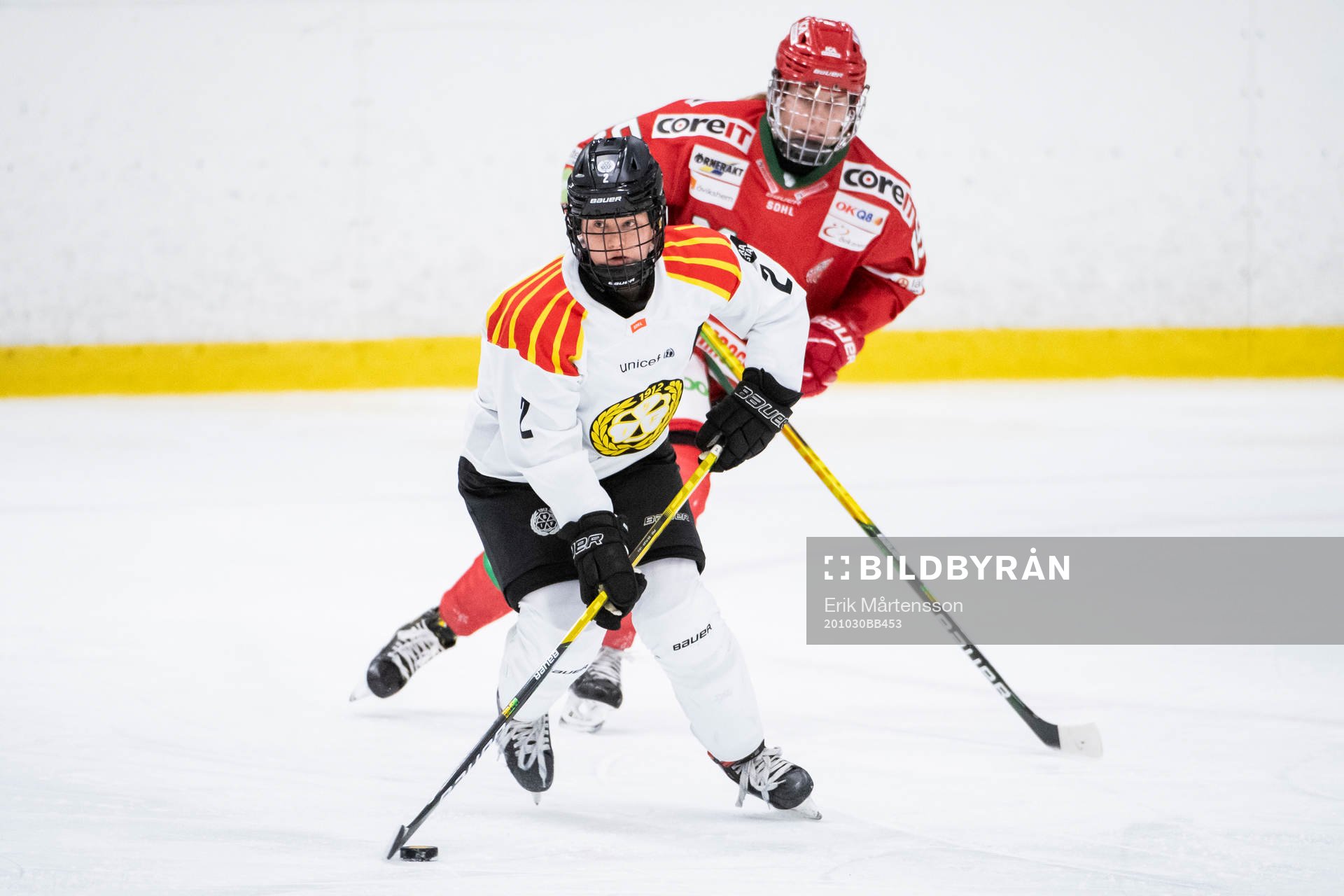 Brynäs Maja Nylén-Persson och Modos Josefine Biseth