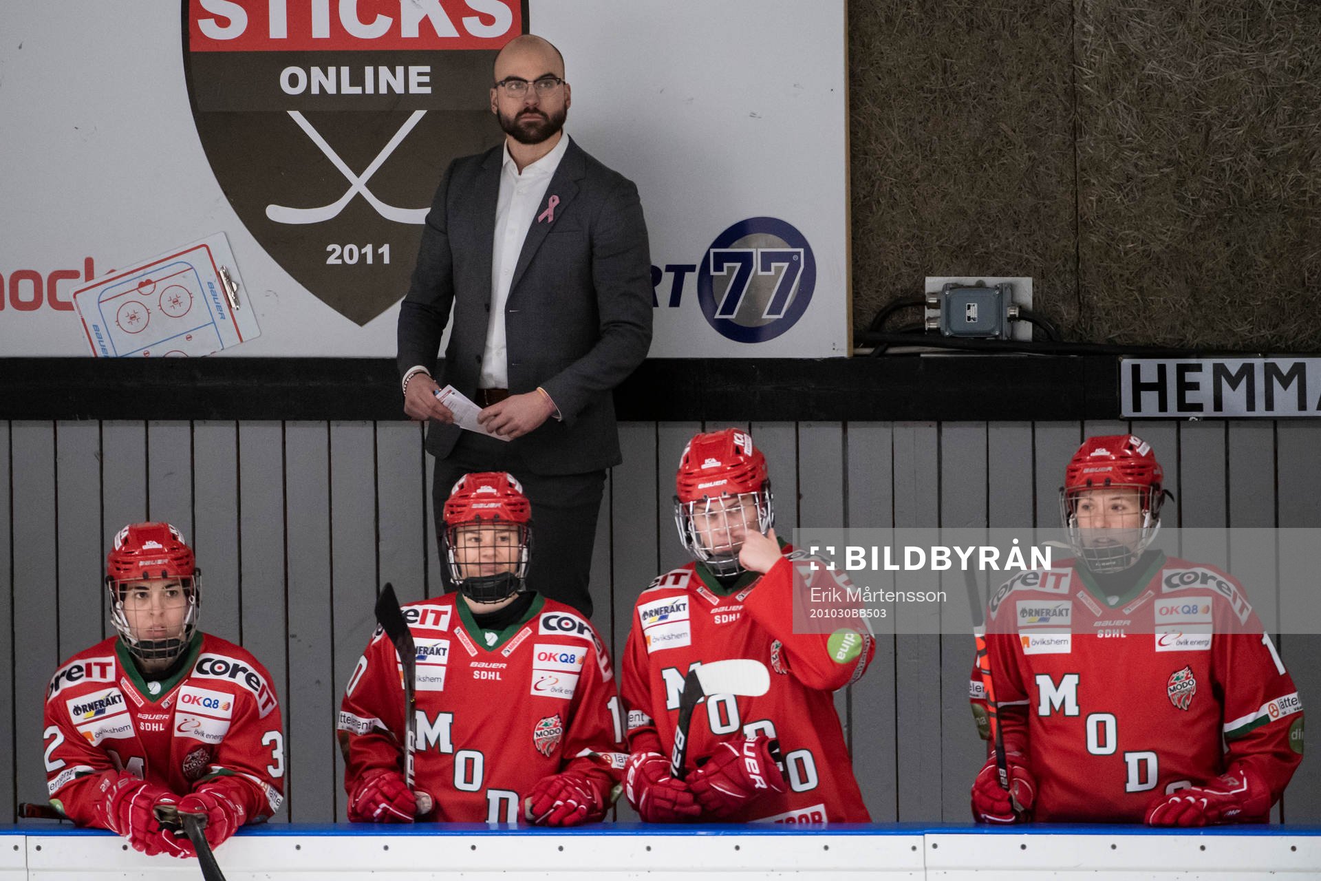 Modos tränare Björn Edlund