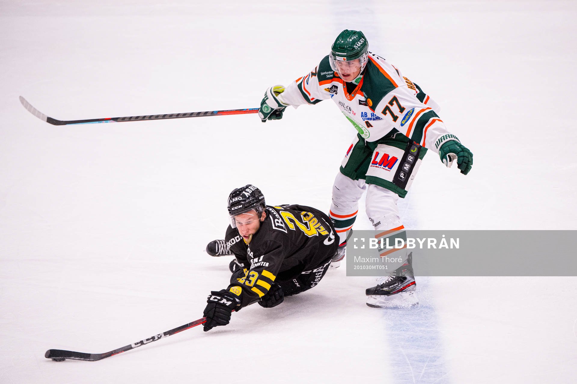 s Fredric Weigel och Kristianstads Herman Hansson