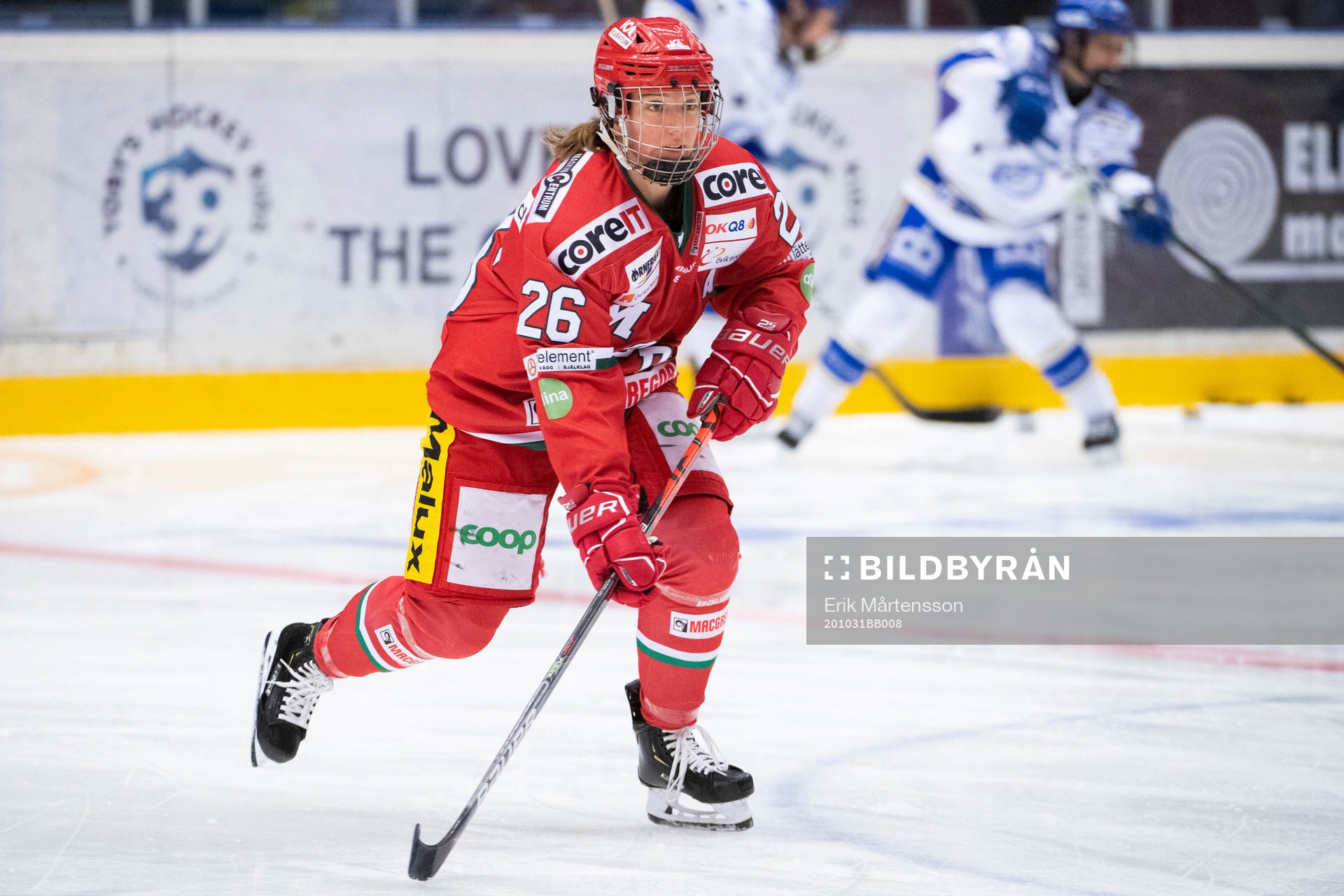 Modos Marion Allemoz värmer upp