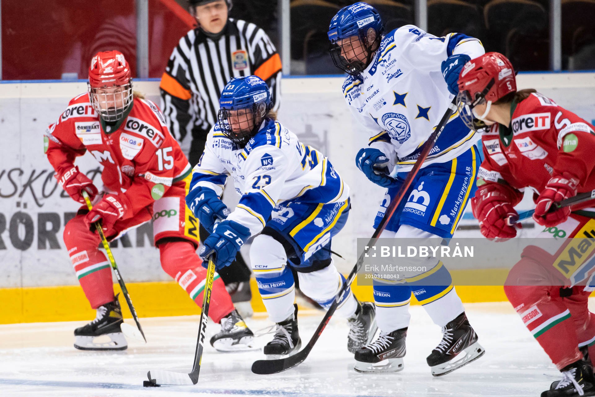 Modos Josefine Biseth Engmann, Leksands Saana Valkama,
