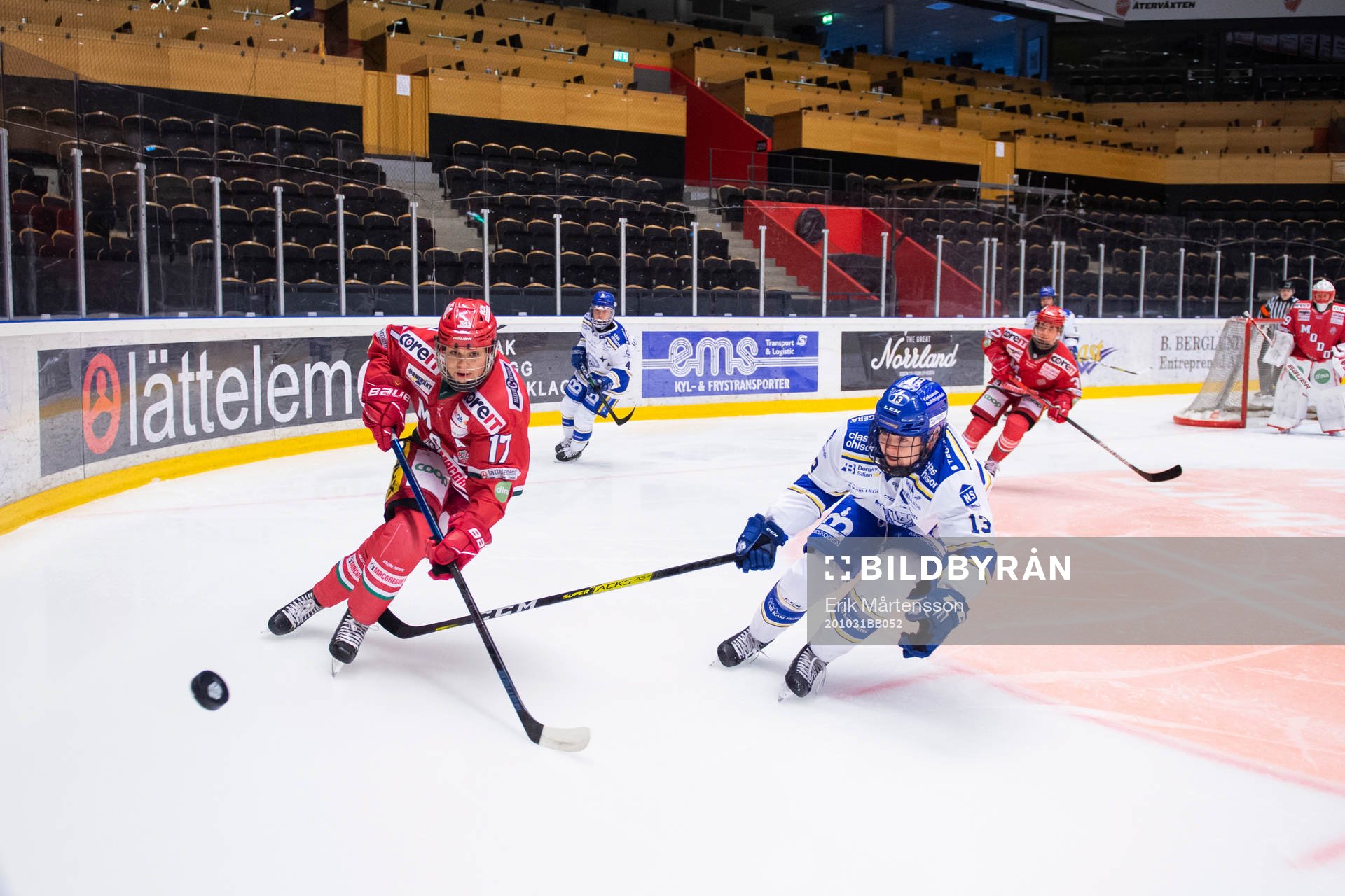Modos Erica Rieder och Leksands Hanna Sköld