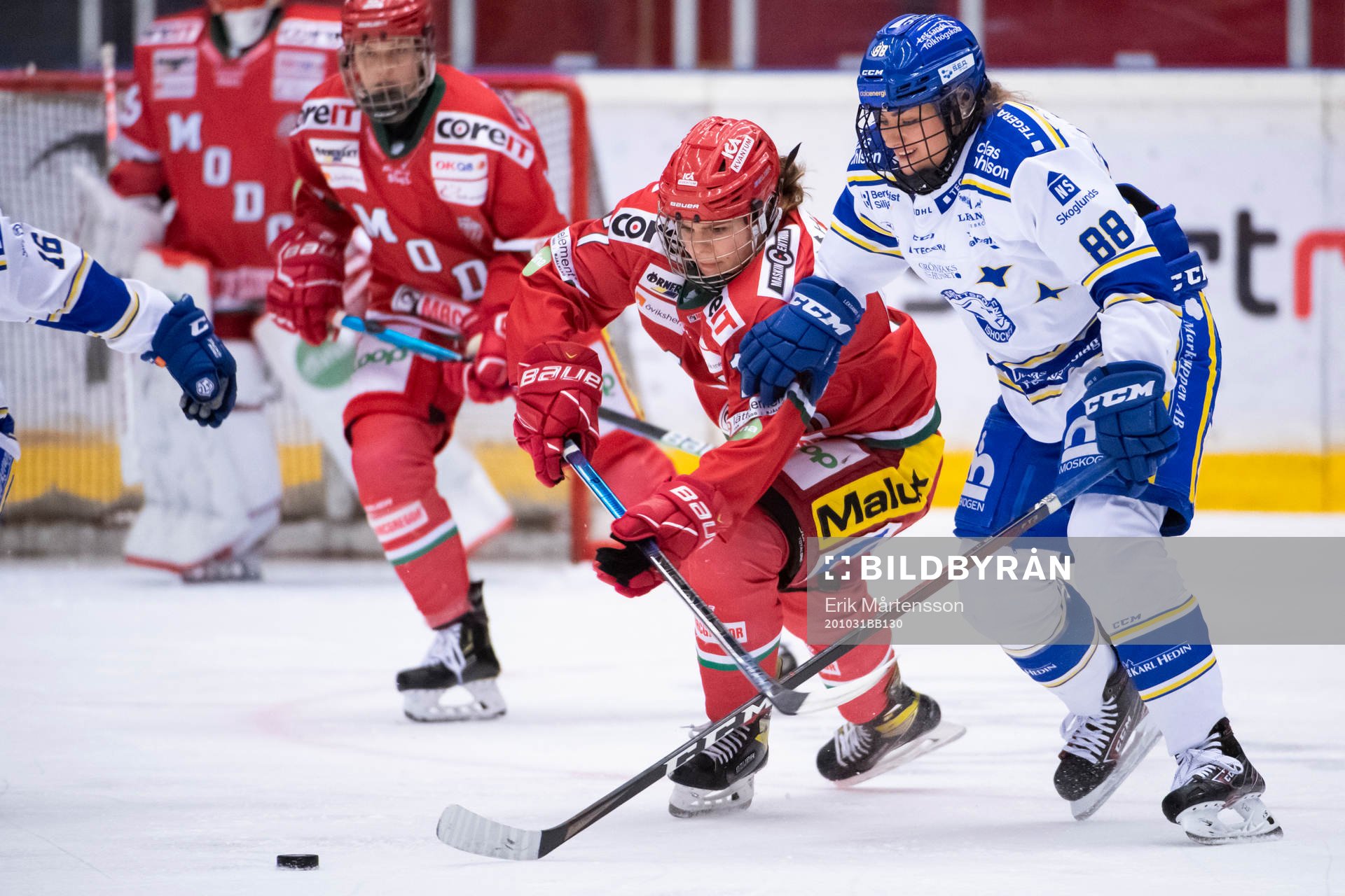 Modos Erica Rieder och Leksands Ella Albinsson