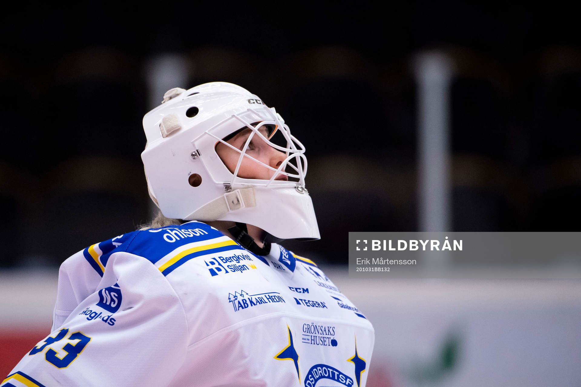 Leksands målvakt Amanda Johansson