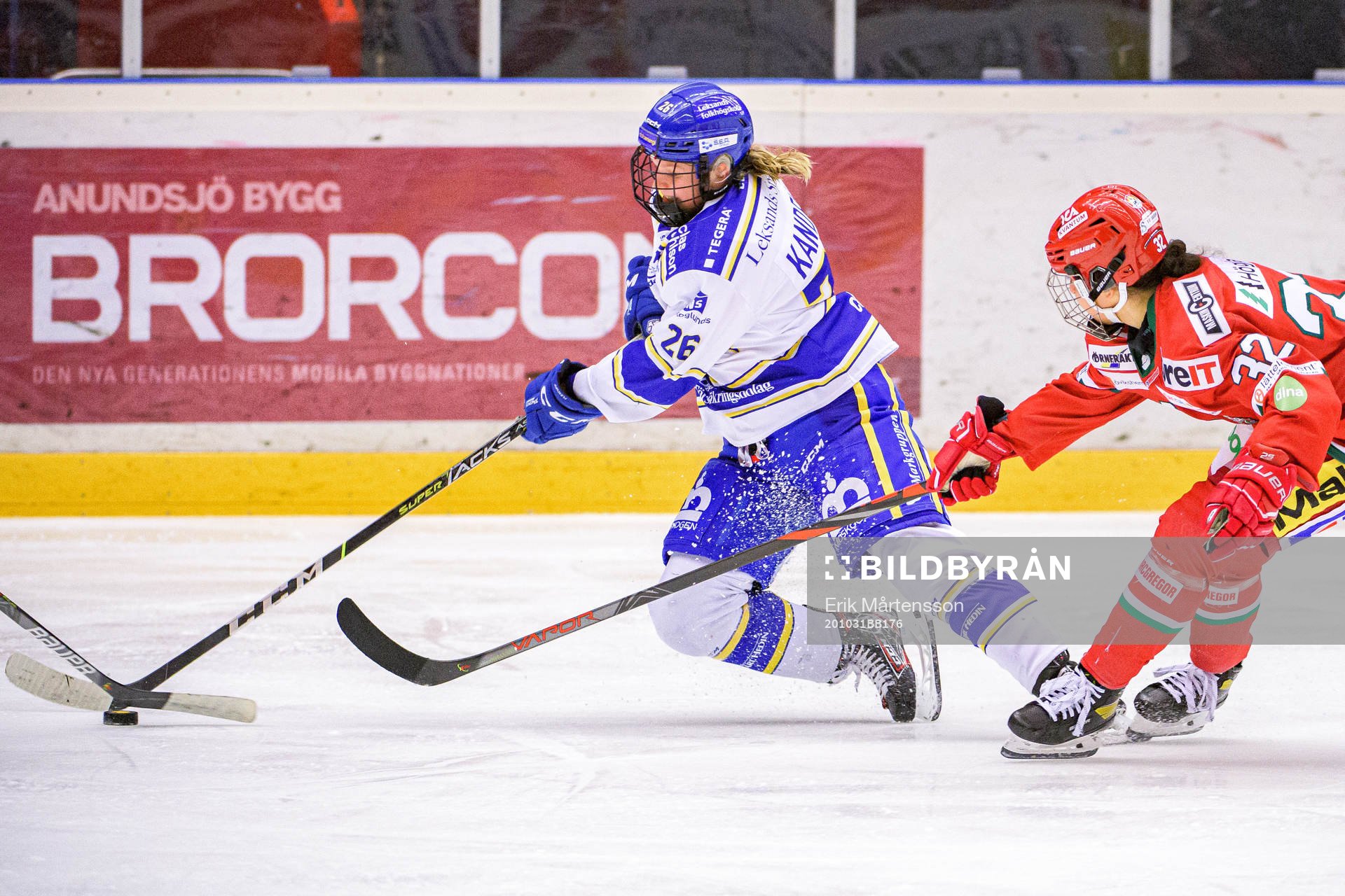 Leksands Tuva Kandell  och Modos Mariam El-Mahmadi