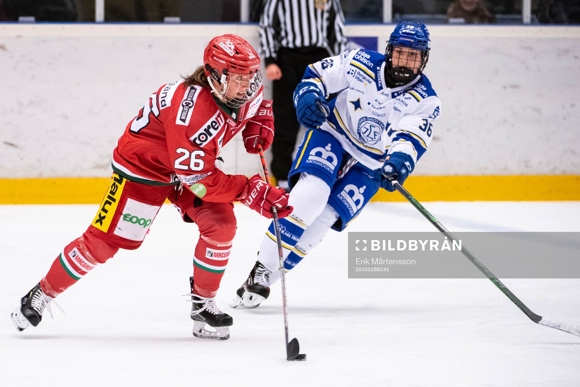 Modos Marion Allemoz och Leksands Andrine Furulund