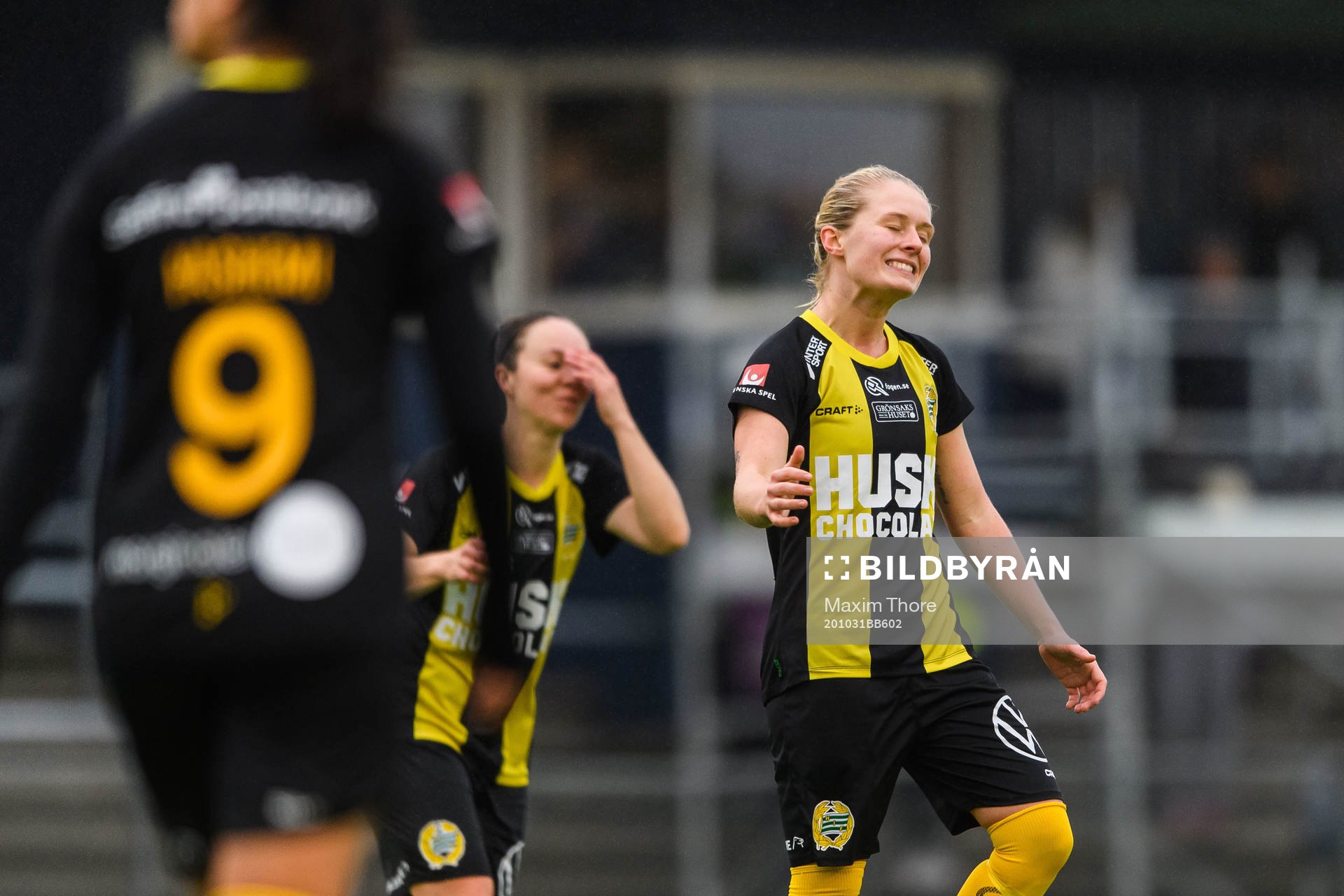 Hammarbys Emilia Larsson deppar