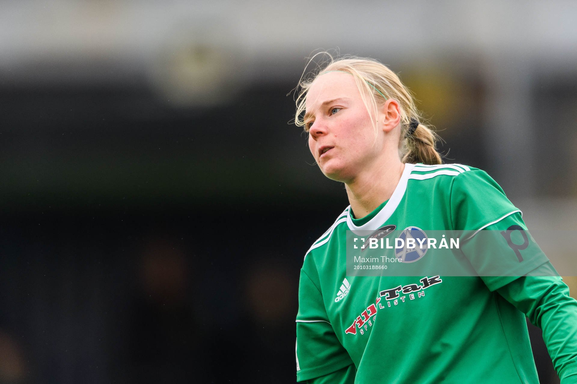 Älvsjös målvakt Isabelle Granlund
