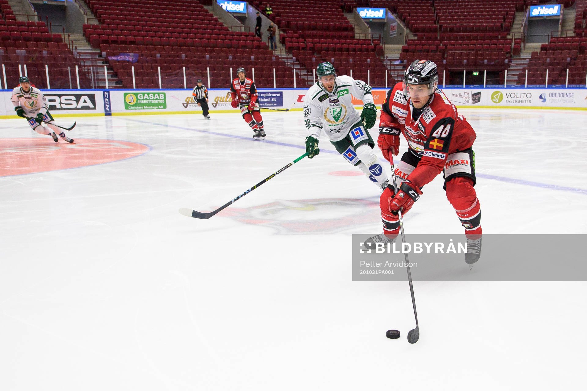Malmö Redhawks Jesper Jensen Aabo och Färjestads Per