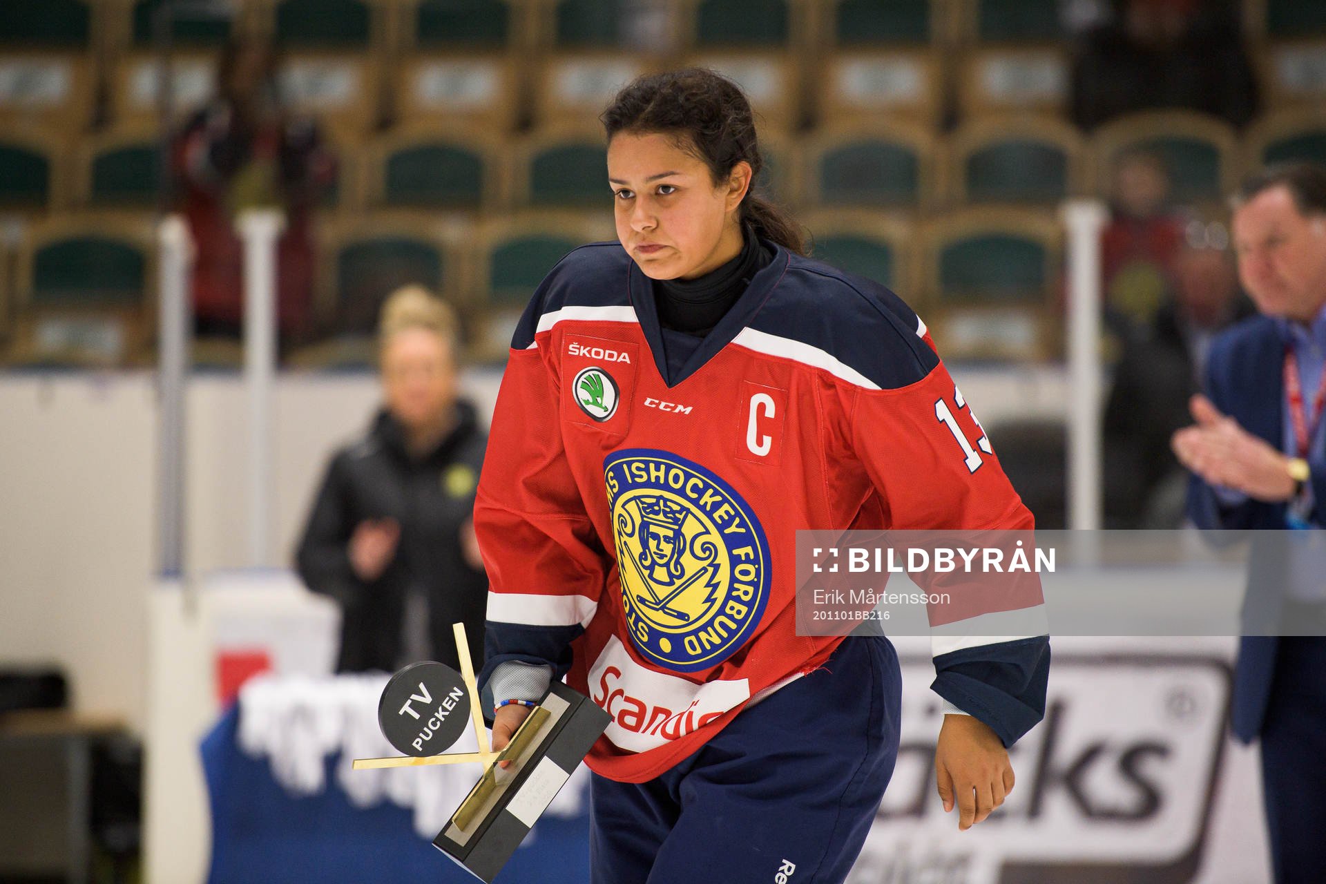 Stockholms Olivia Sohrner deppar