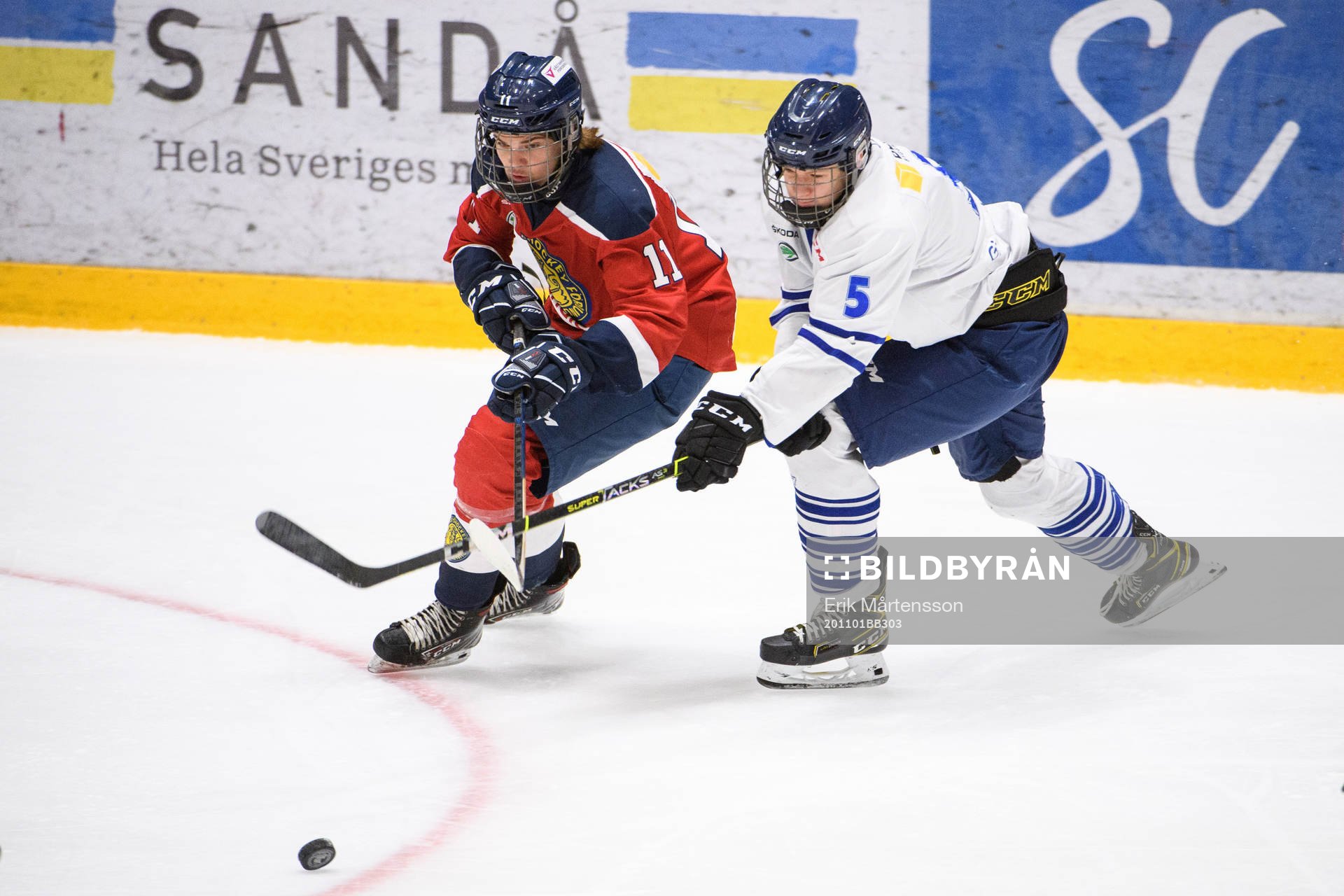 Stockholm Nords Anton Petrini och Västerbottens Wilmer