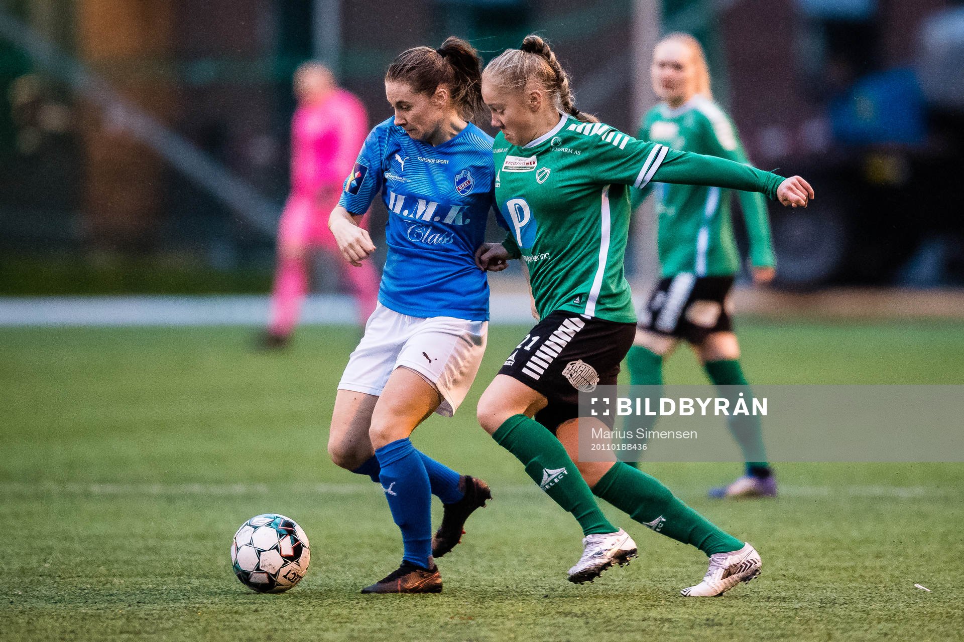 Kamilla Børve Nygård of Grei and Amalie Isabell Taraldsen