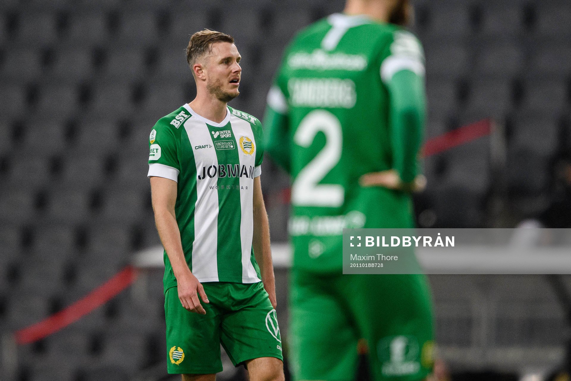 Hammarbys Richard Magyar deppar