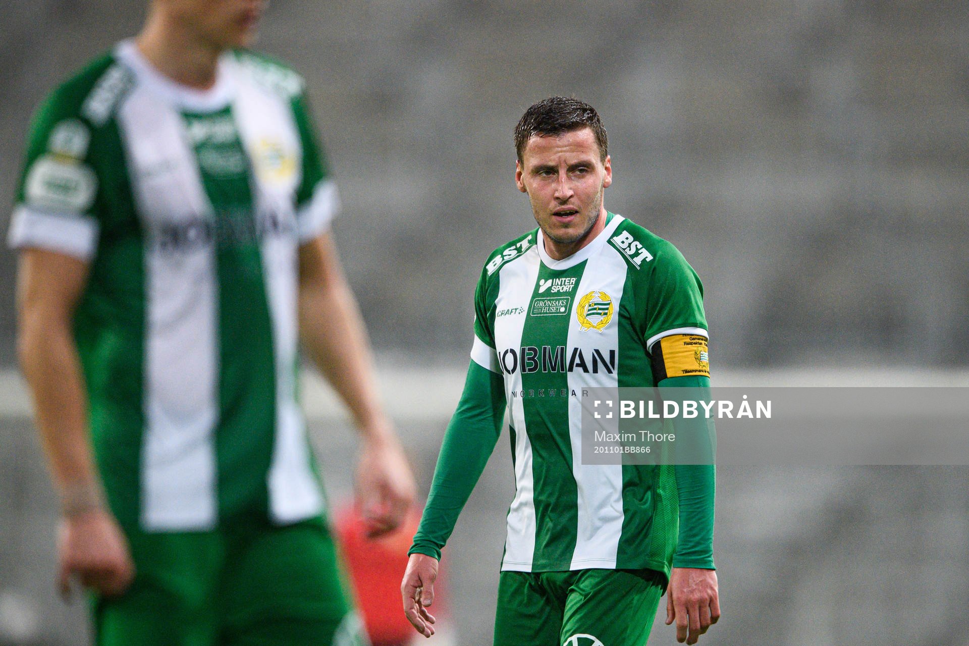 Hammarbys Jeppe Andersen deppar