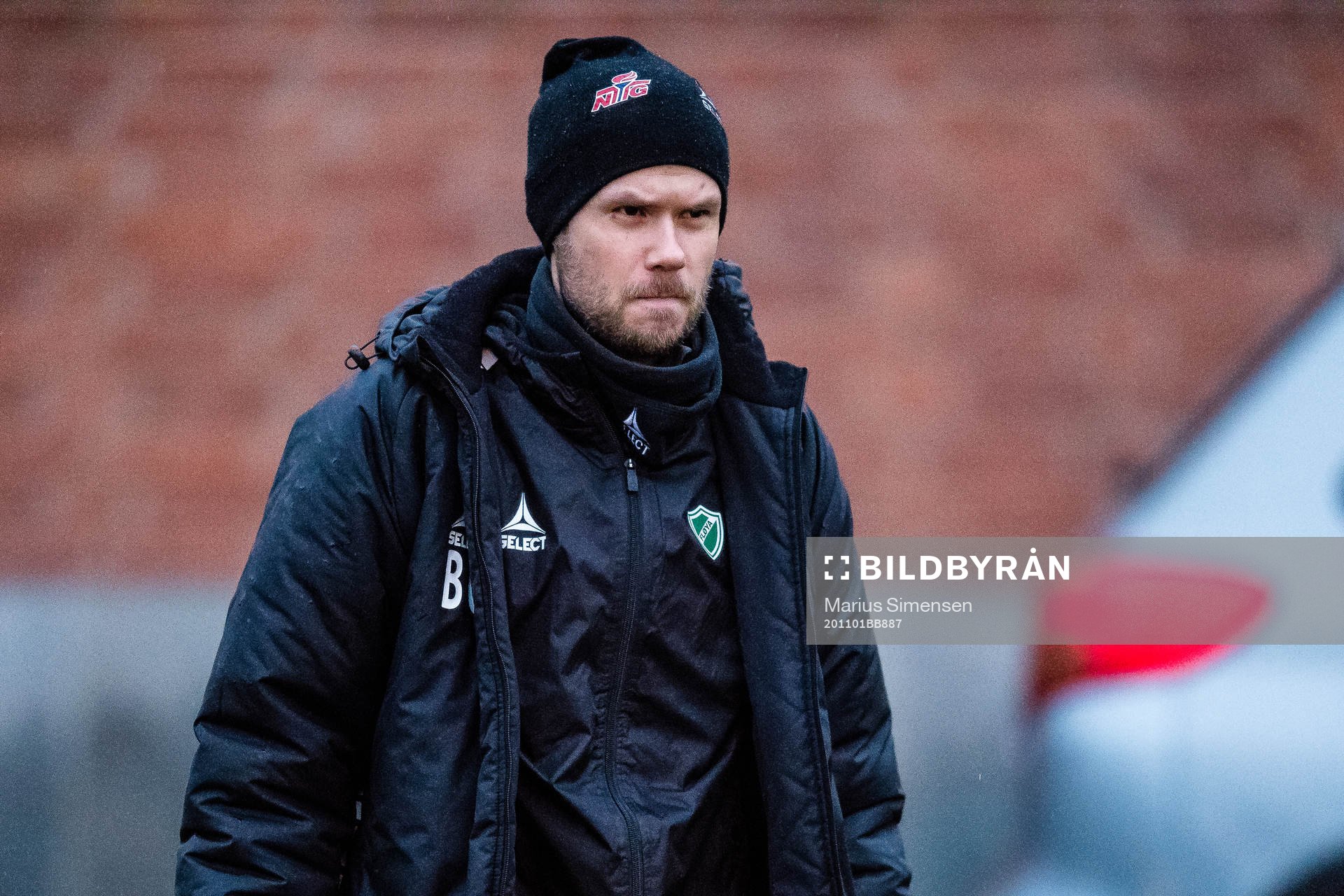 Mike McCabe, head coach of Fløya
