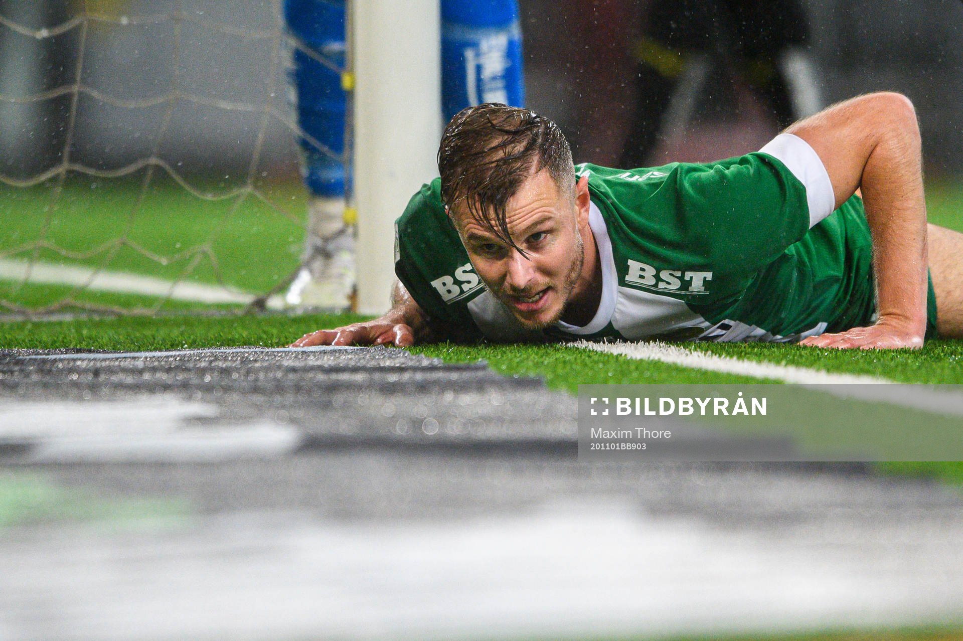 Hammarbys Richard Magyar deppar