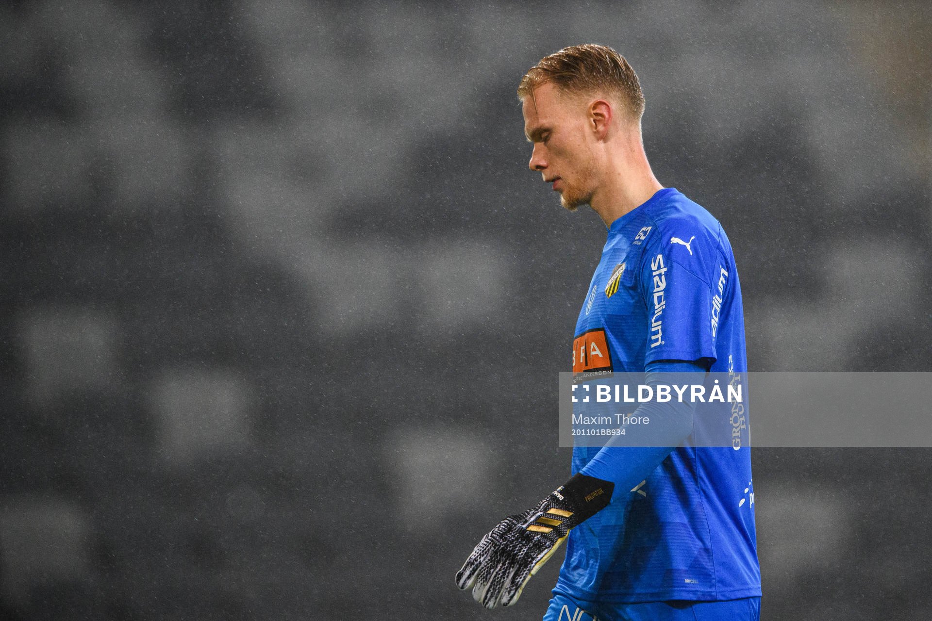 Häckens målvakt Pontus Dahlberg deppar