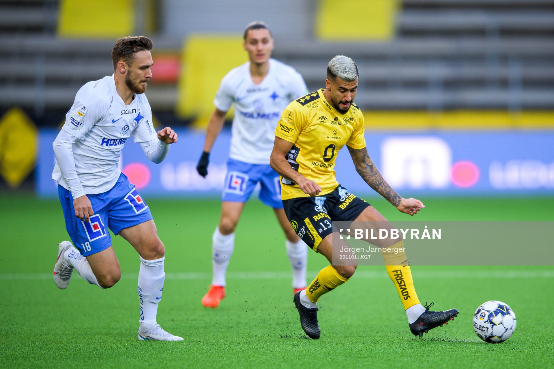 IFK Norrköpings Linus Wahlqvist och Elfsborgs Rami Kaib