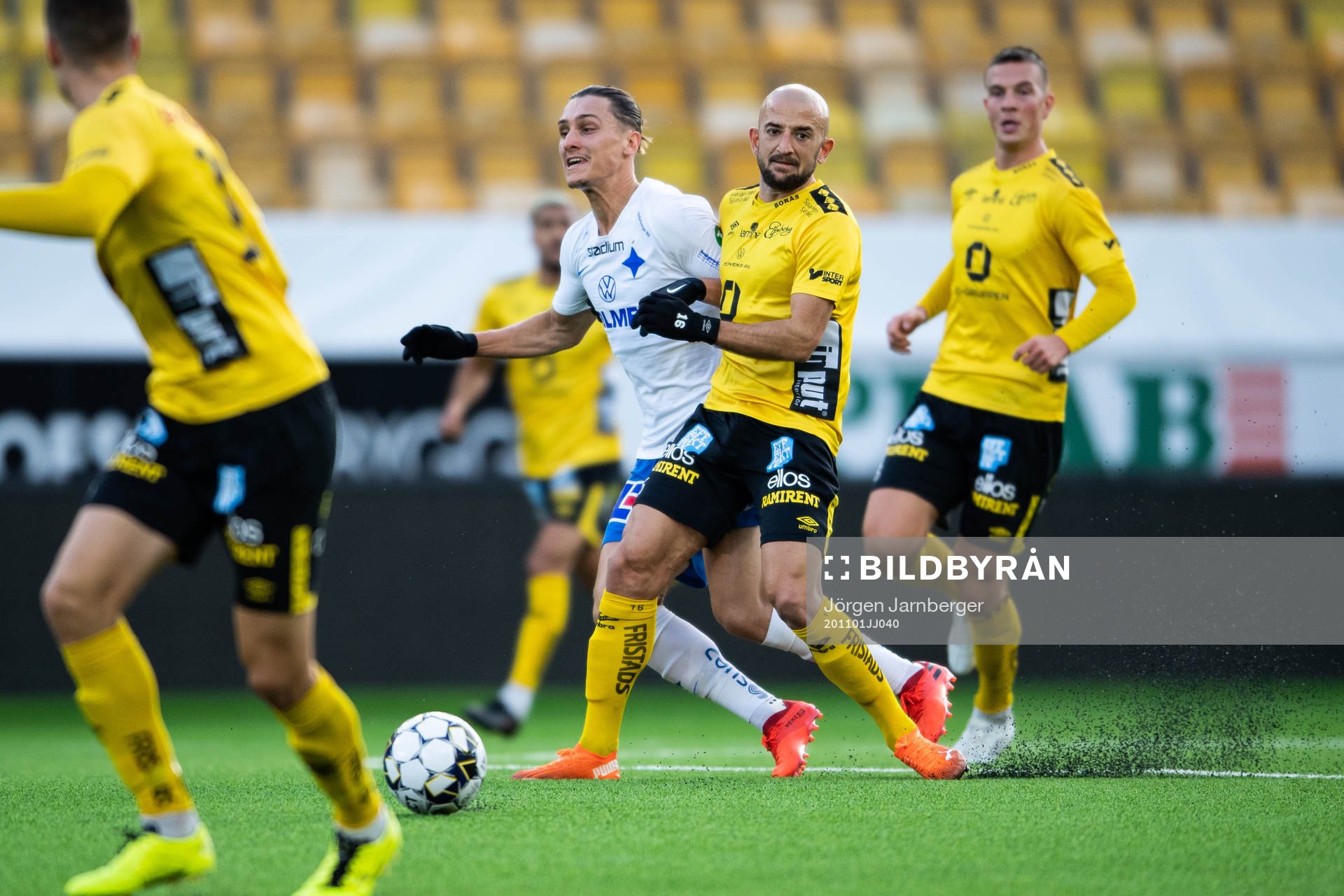 IFK Norrköpings Jonathan Levi och Elfsborgs Robert Gojani